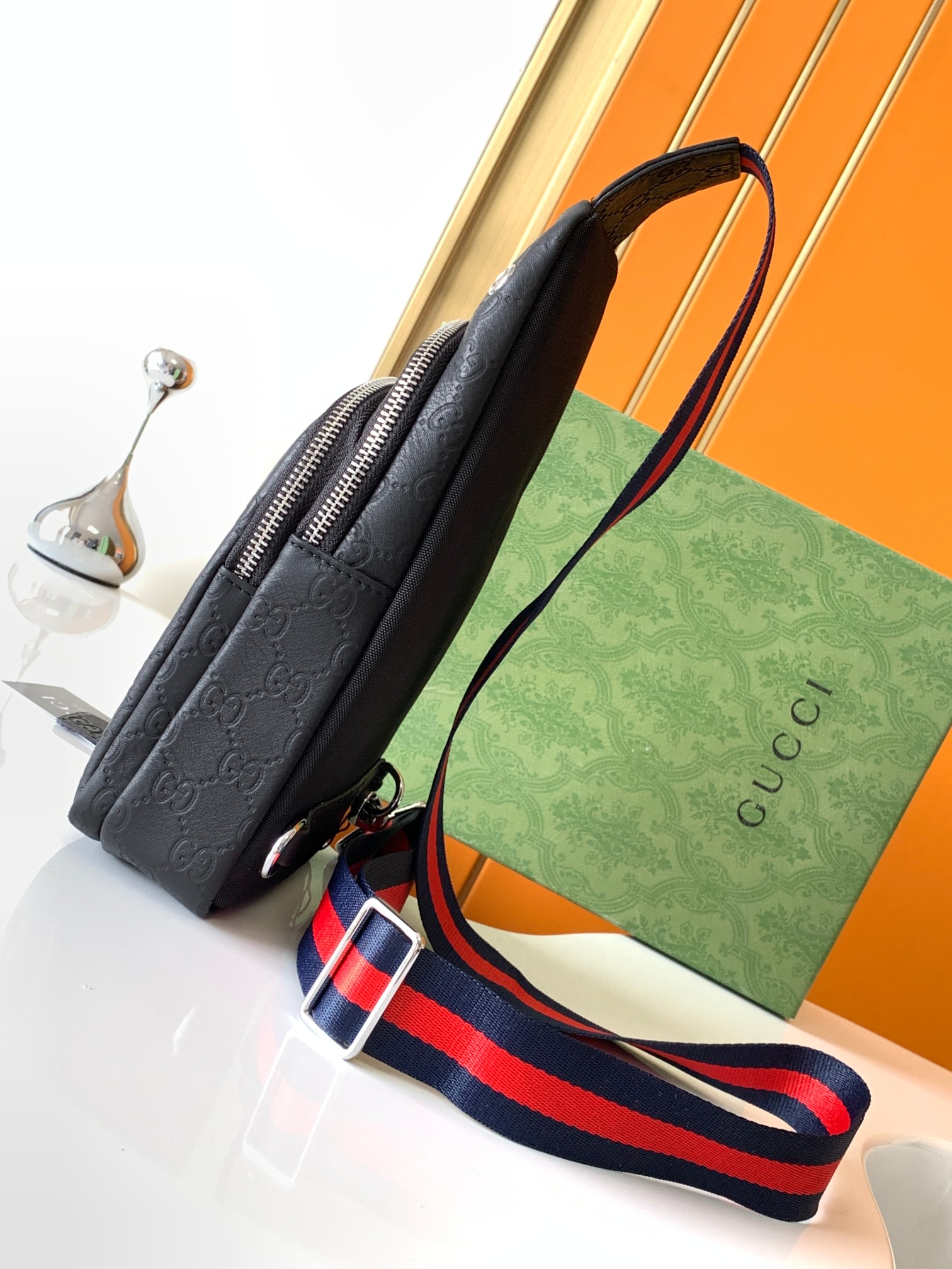 Gg new arrival man bag size : 16.5x30x6 cm