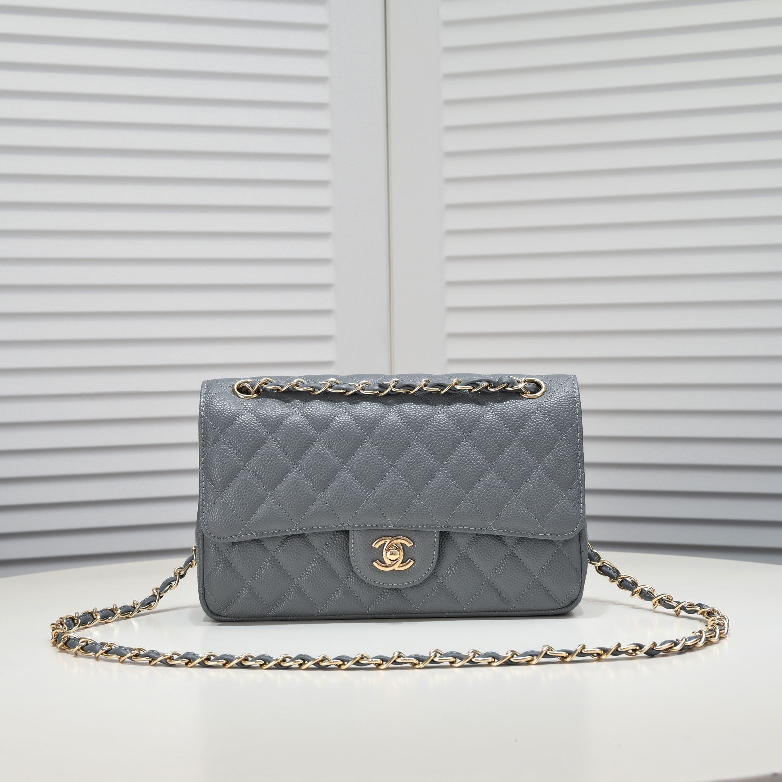 CC CF2.55 caviar leather bag 8 COLORS  size: 25.5*16*6.5cm