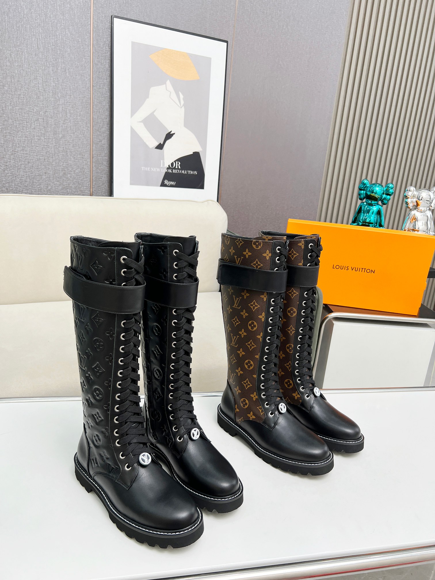 Louis new arrival Monogram women boots 0010
