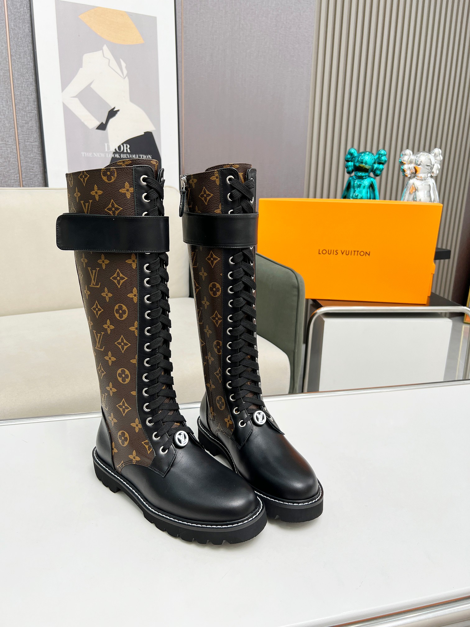 Louis new arrival Monogram women boots 0010