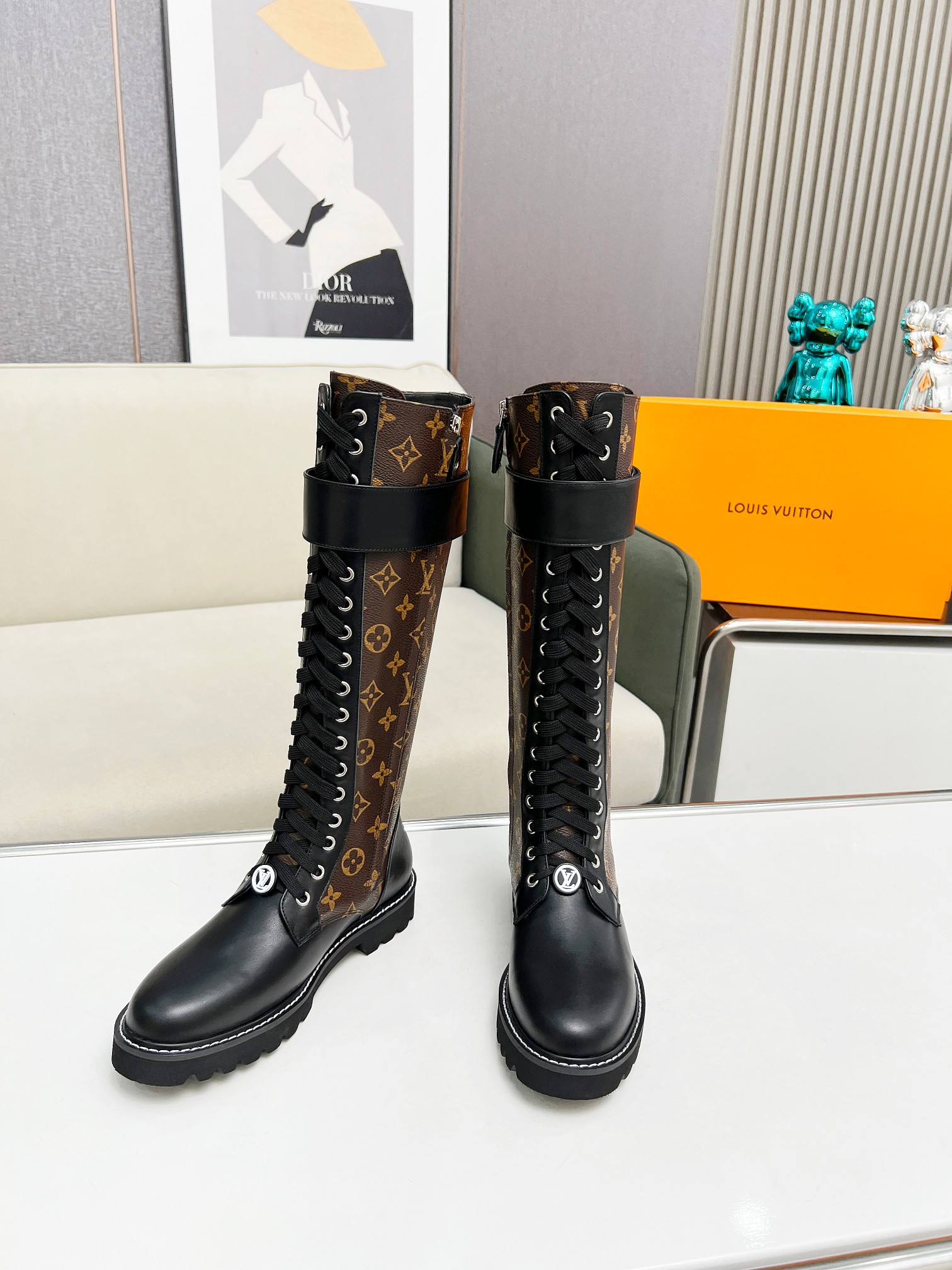 Louis new arrival Monogram women boots 0010