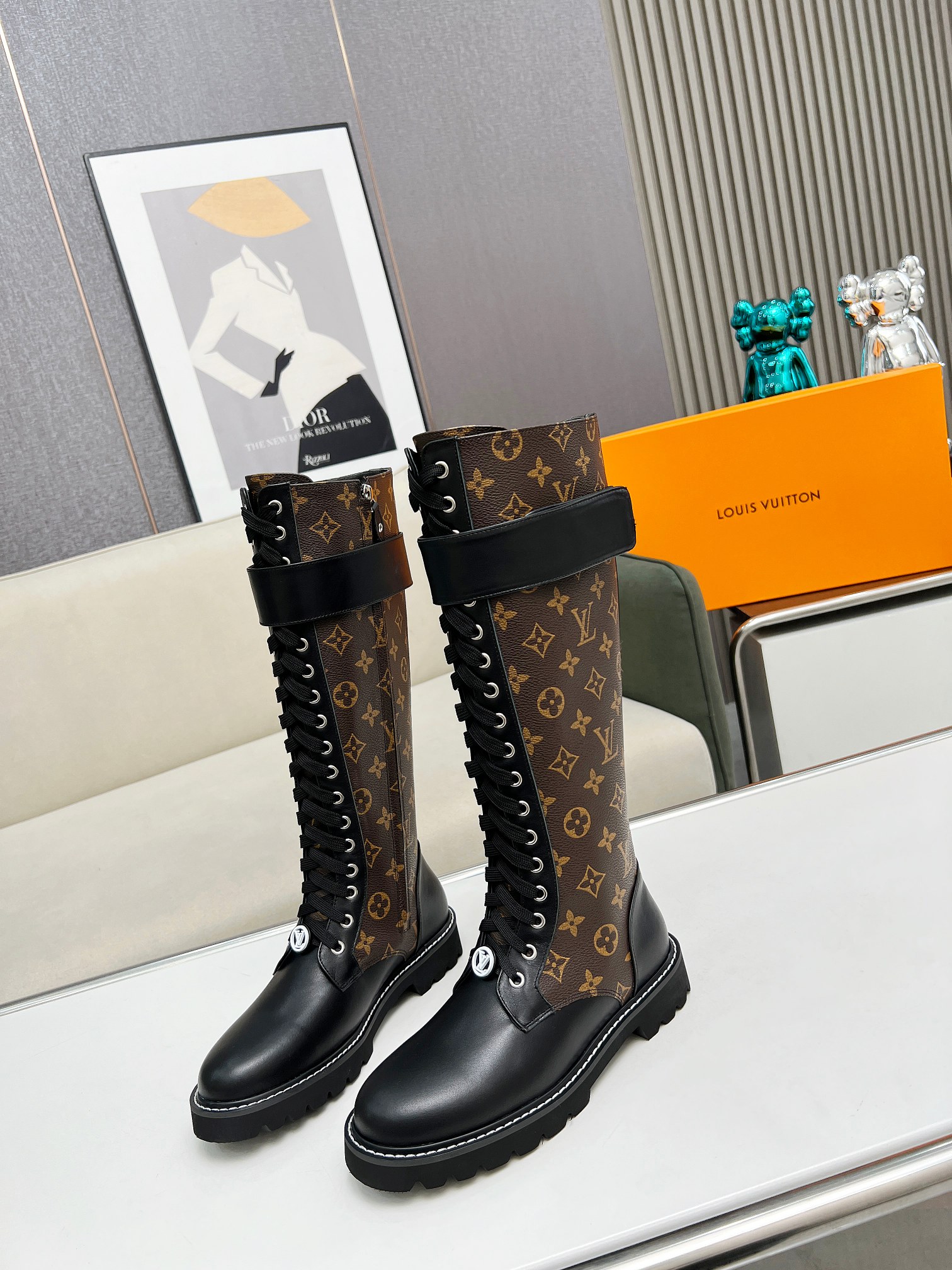 Louis new arrival Monogram women boots 0010