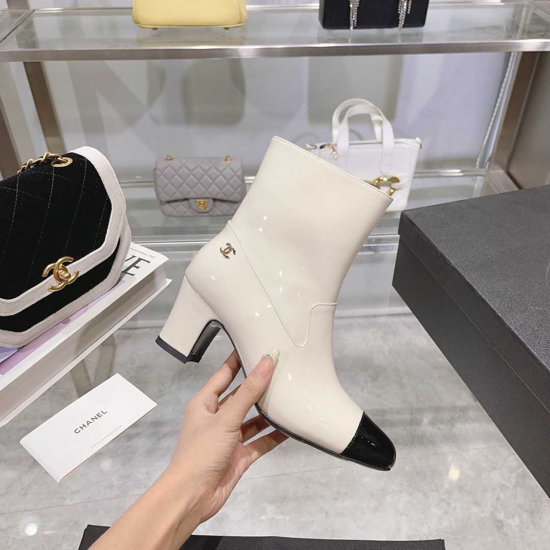 cc women boots heels 65 mm