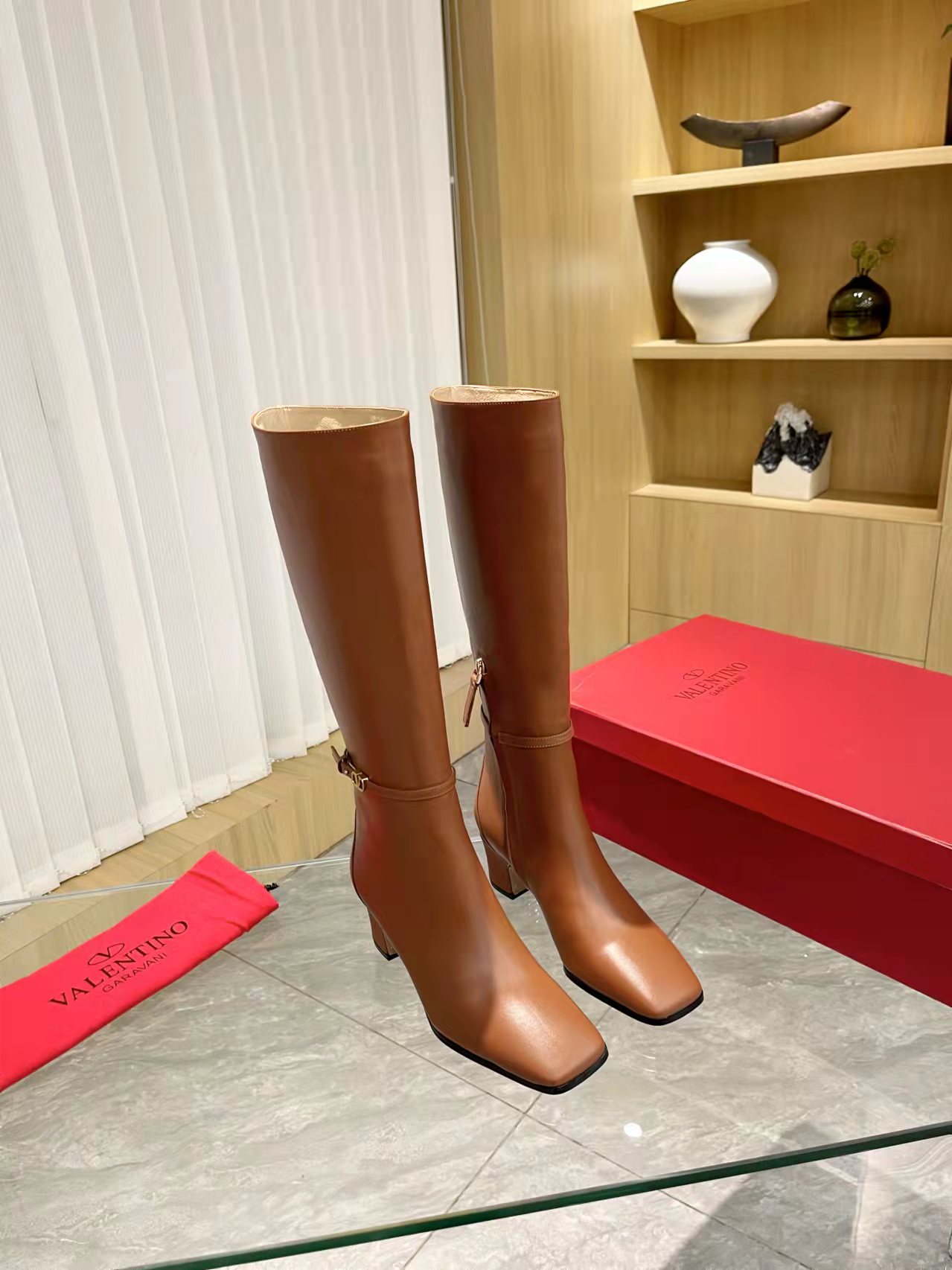 Val new arrival women boots heels 6 cm