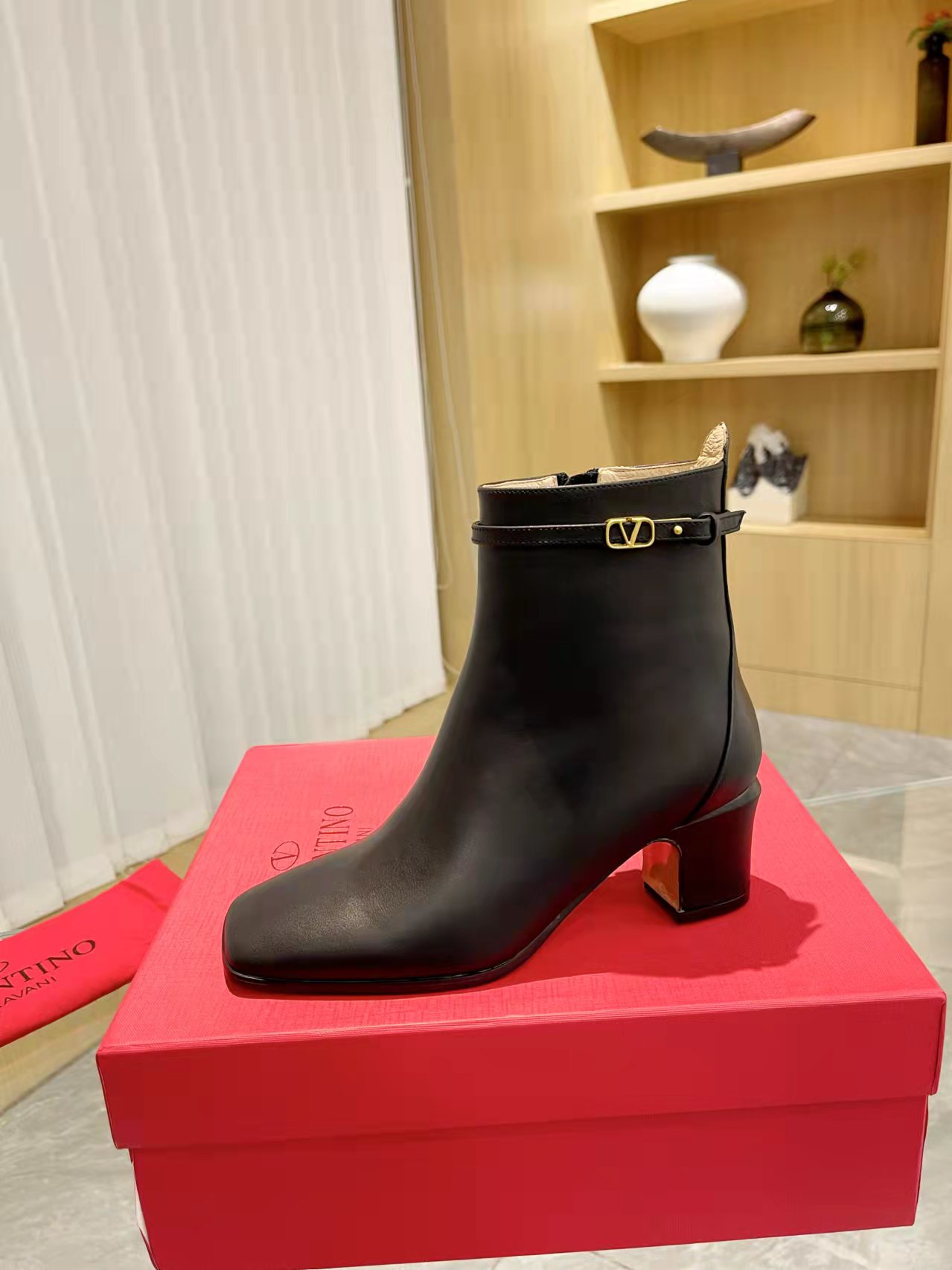 val new arrival women short boots 002 heels 6 cm