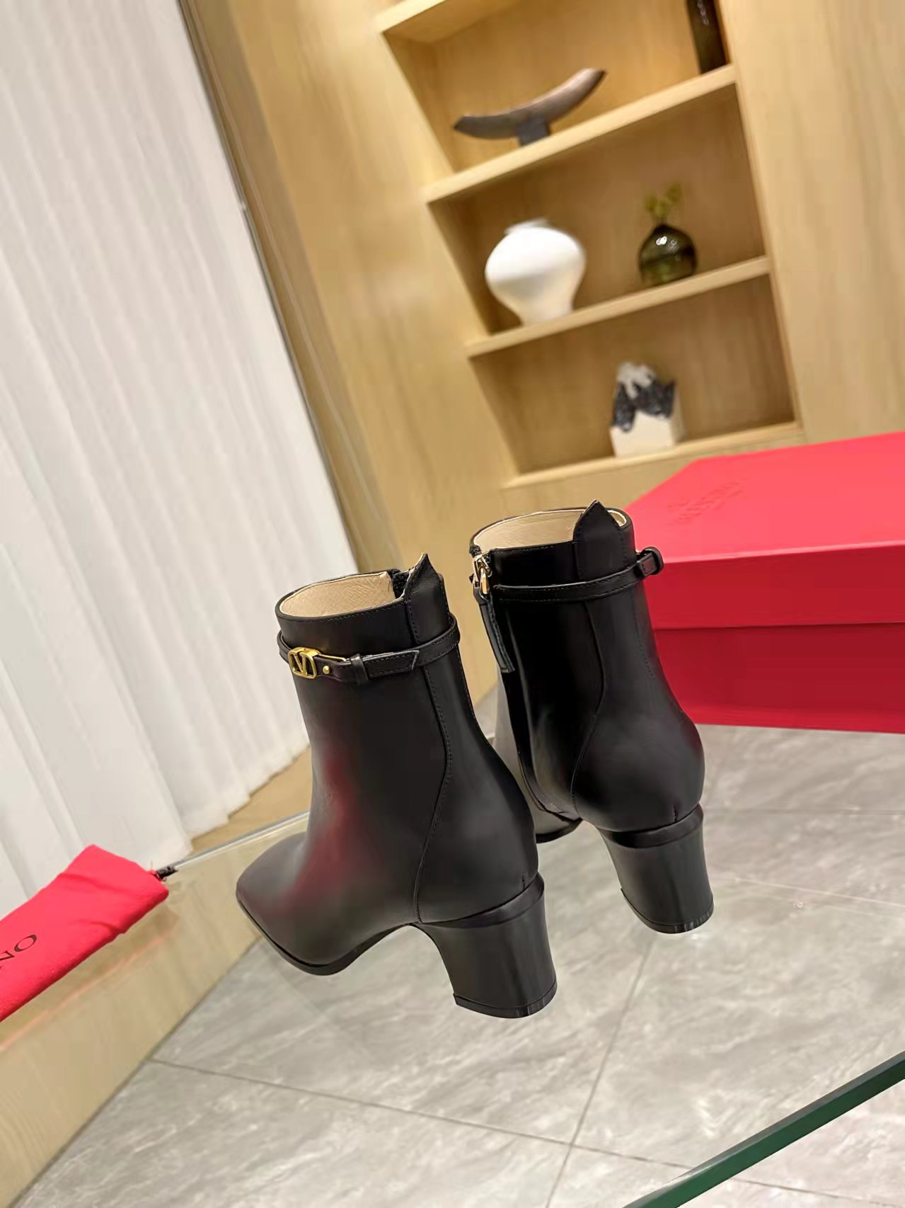 val new arrival women short boots 002 heels 6 cm