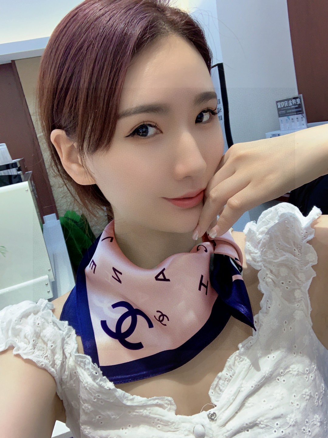 cc new arrival silk scarf size: 53x53cm