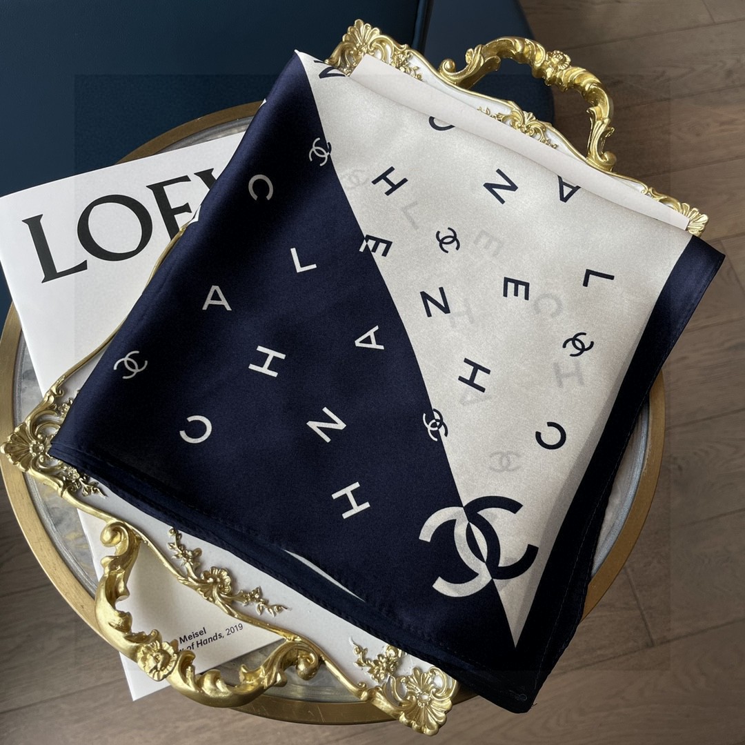 cc new arrival silk scarf size: 53x53cm