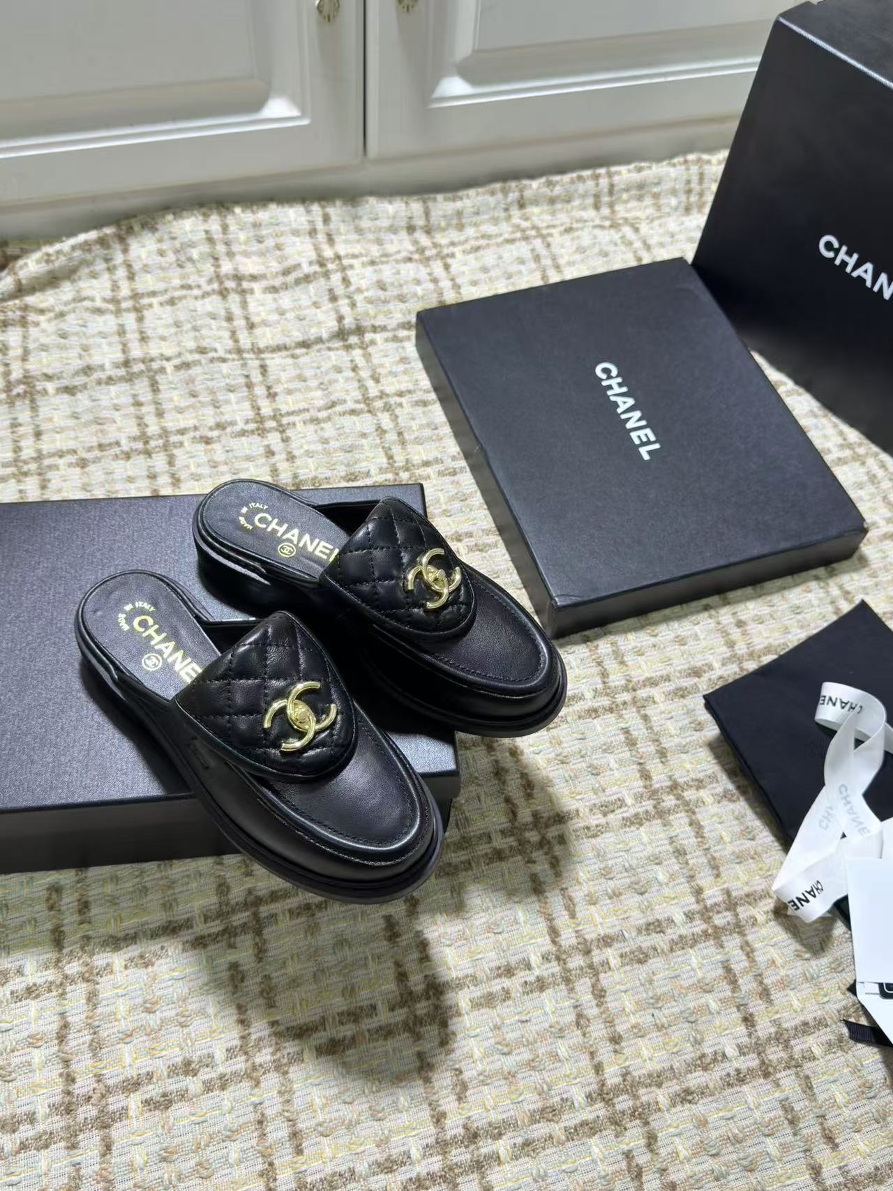 Cc new arrival 24ss women Loafers shoes