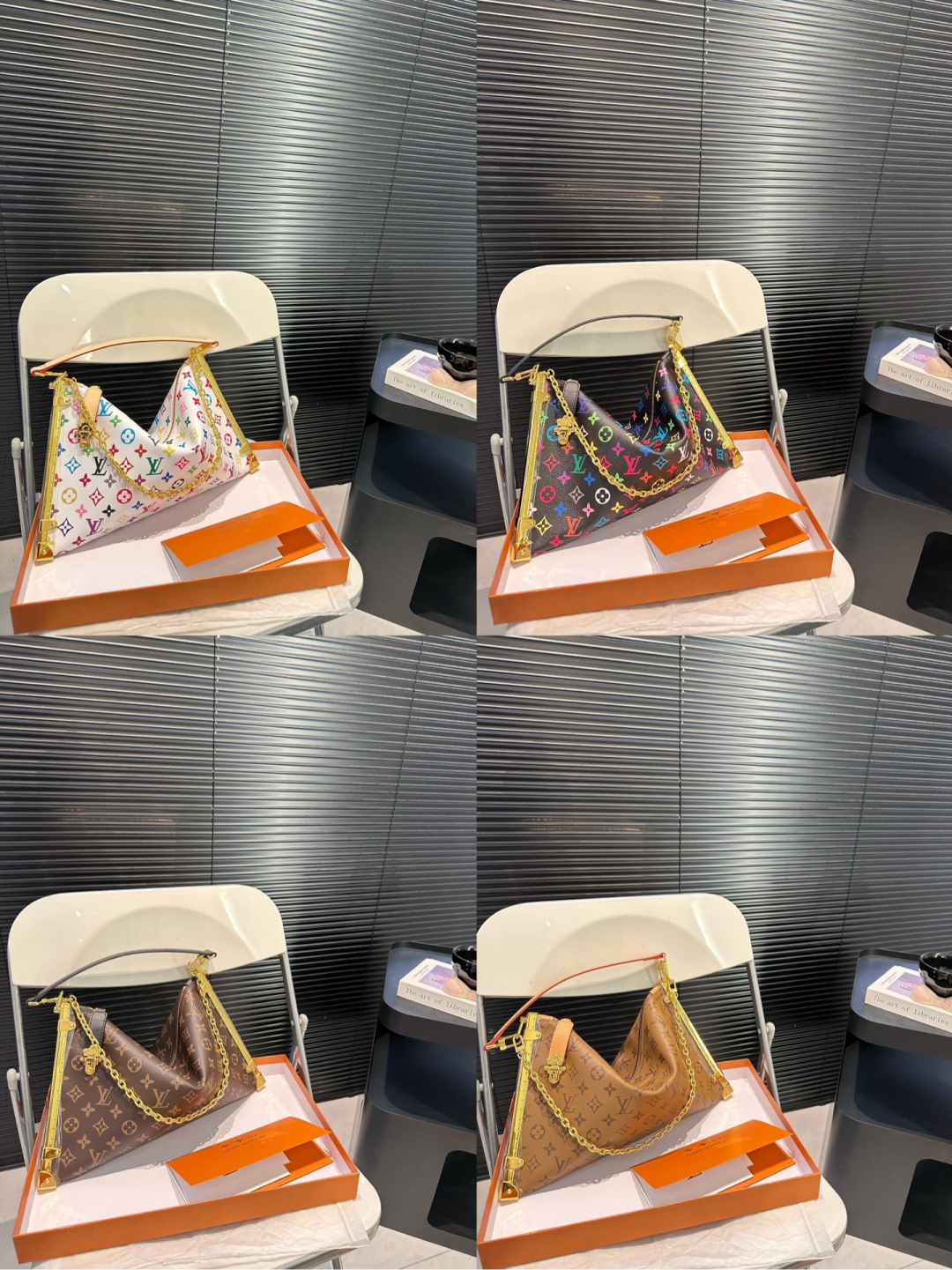 Louis new arrival luckytrunk S- lock bag size: 38*23 cm