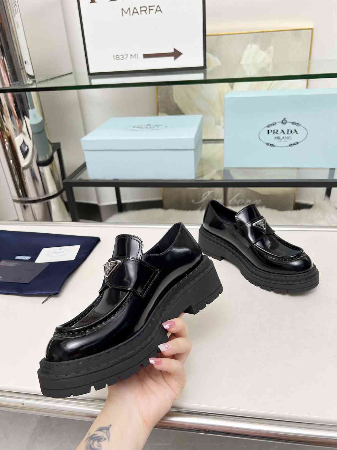 Pra new arrival women shoes heels 4.5cm