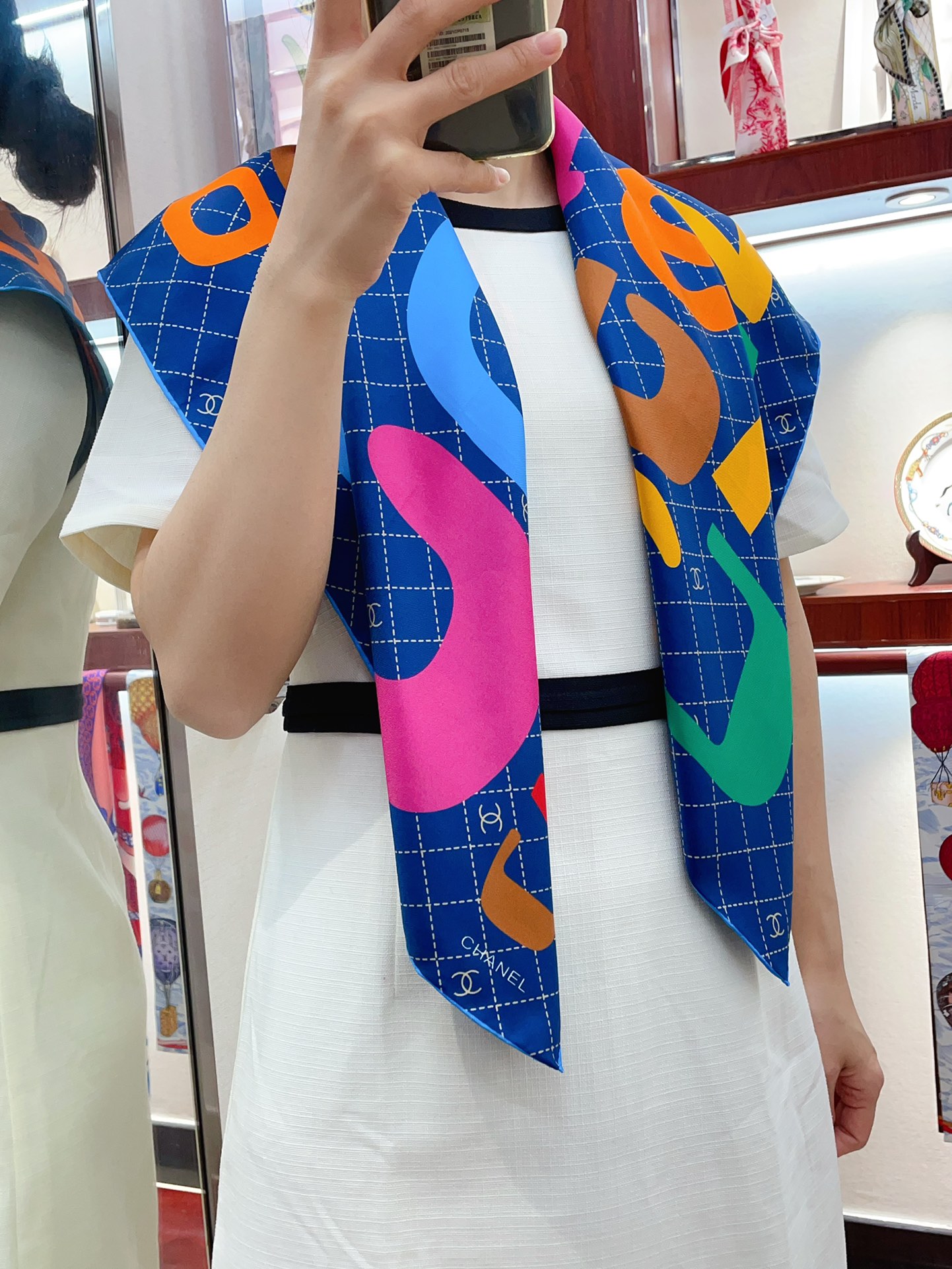 CC Scarf 90*90cm 0028