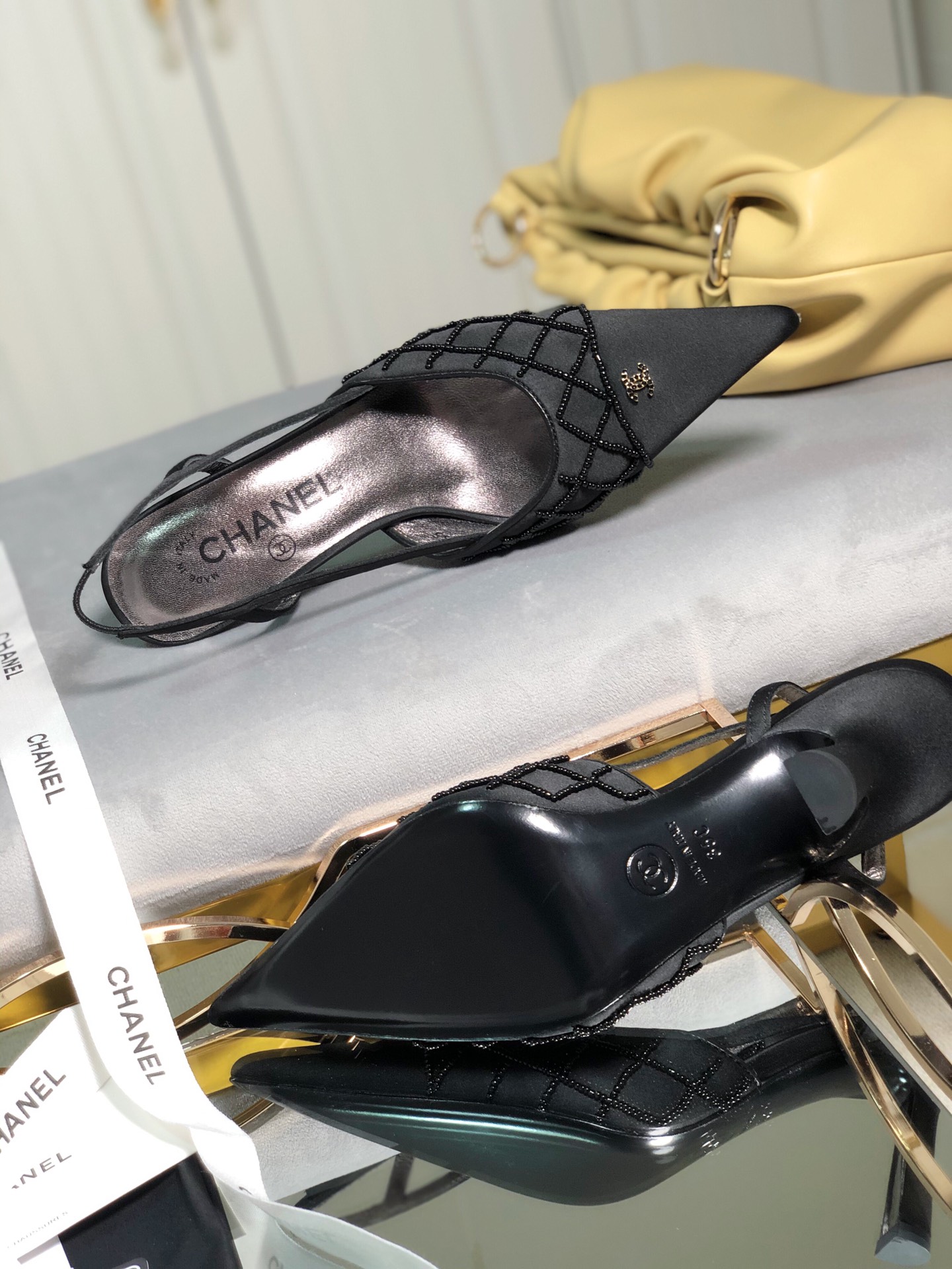 Cc new arrival Vintave women heels 6.5 cm