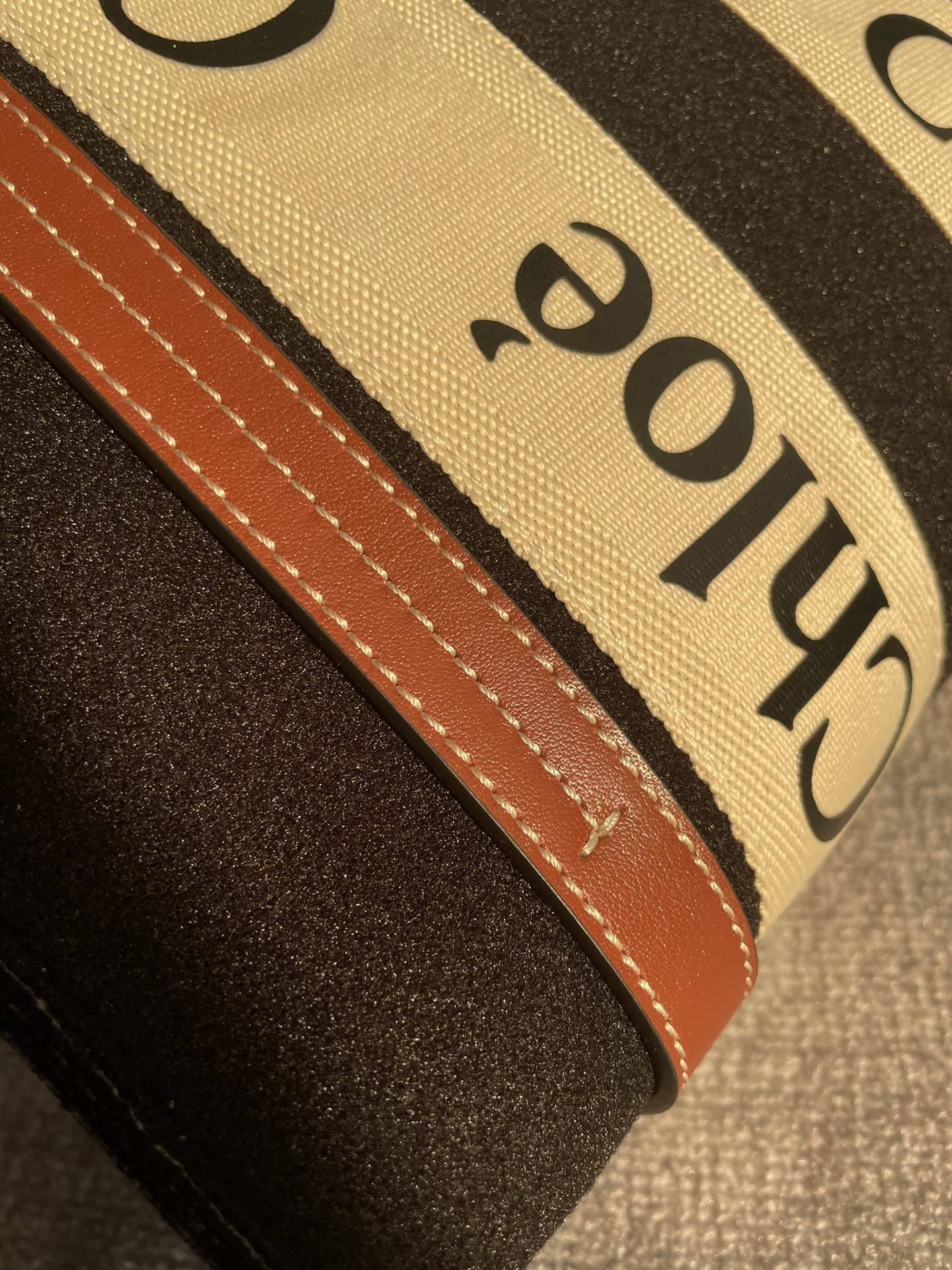 CH winter new styles Woody tote bag brown