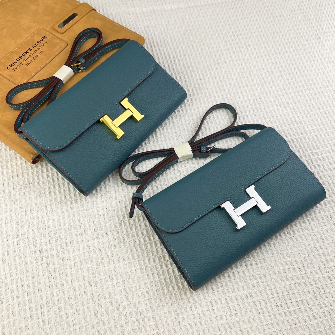 H Constance togo leather bag size:22*11cm