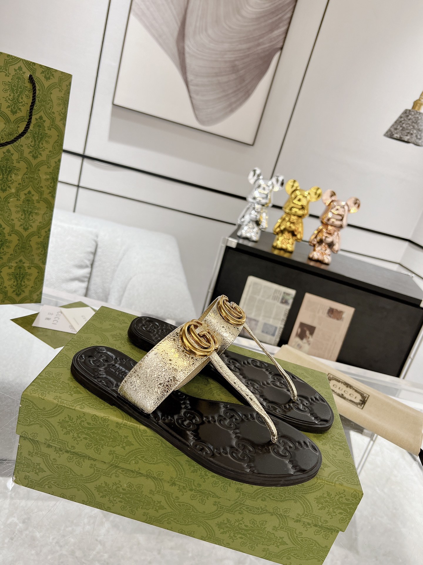 GG new arrival men and women slippers 02