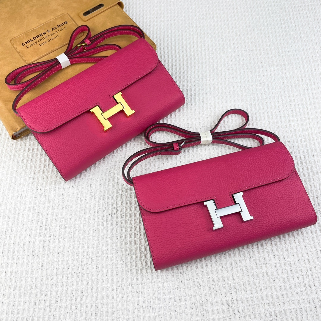 H Constance togo leather bag size:22*11cm
