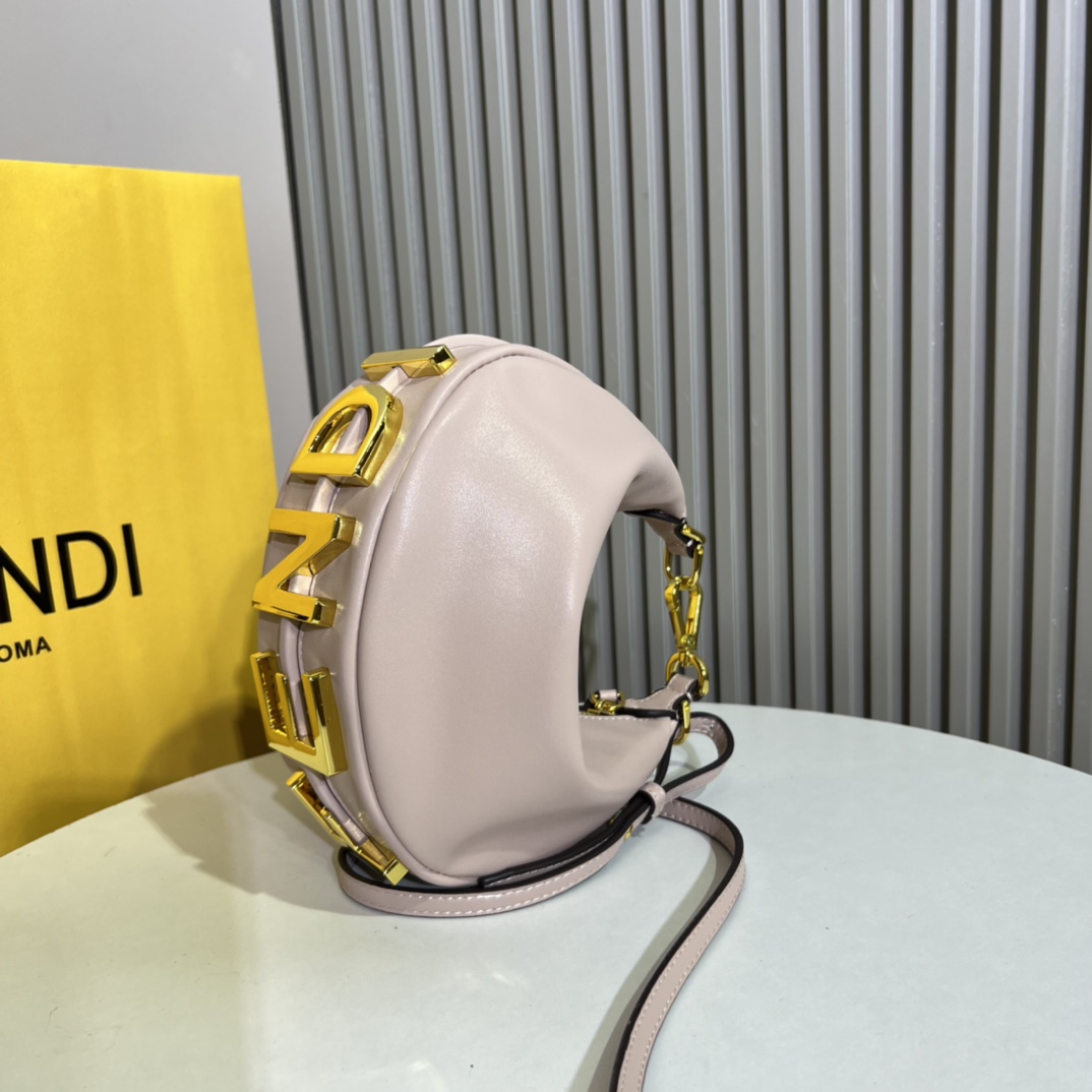 Fen new small moon bag size : 20/13/7 cm