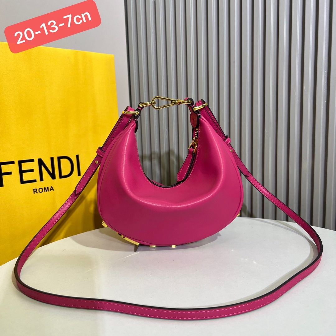 Fen new small moon bag size : 20/13/7 cm