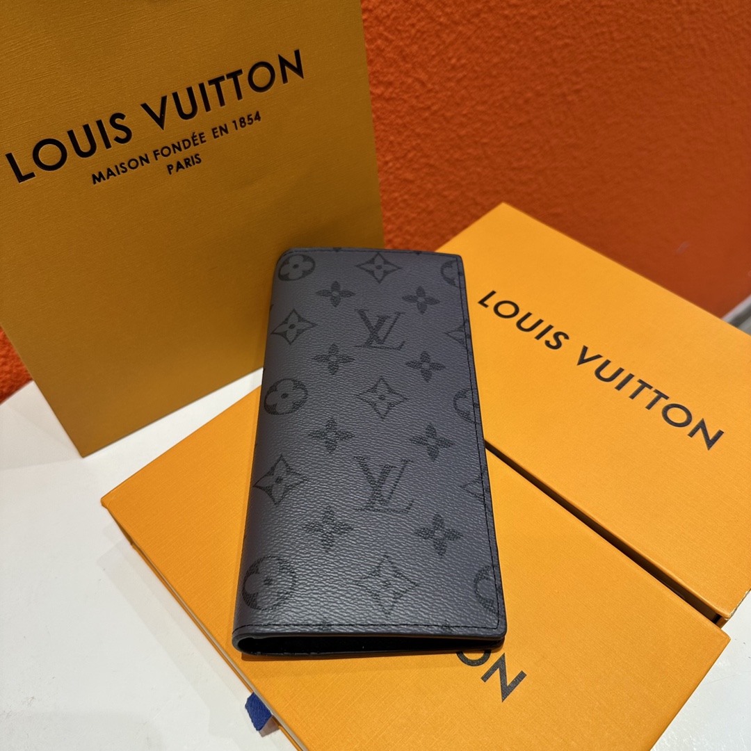 Louis BRAZZA Monogram man and women wallet size: 19��10cm