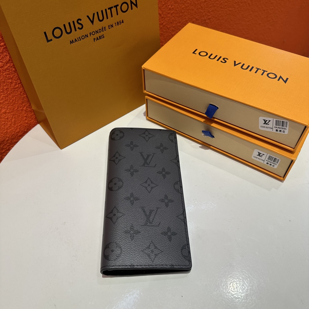 Louis BRAZZA Monogram man and women wallet size: 19��10cm