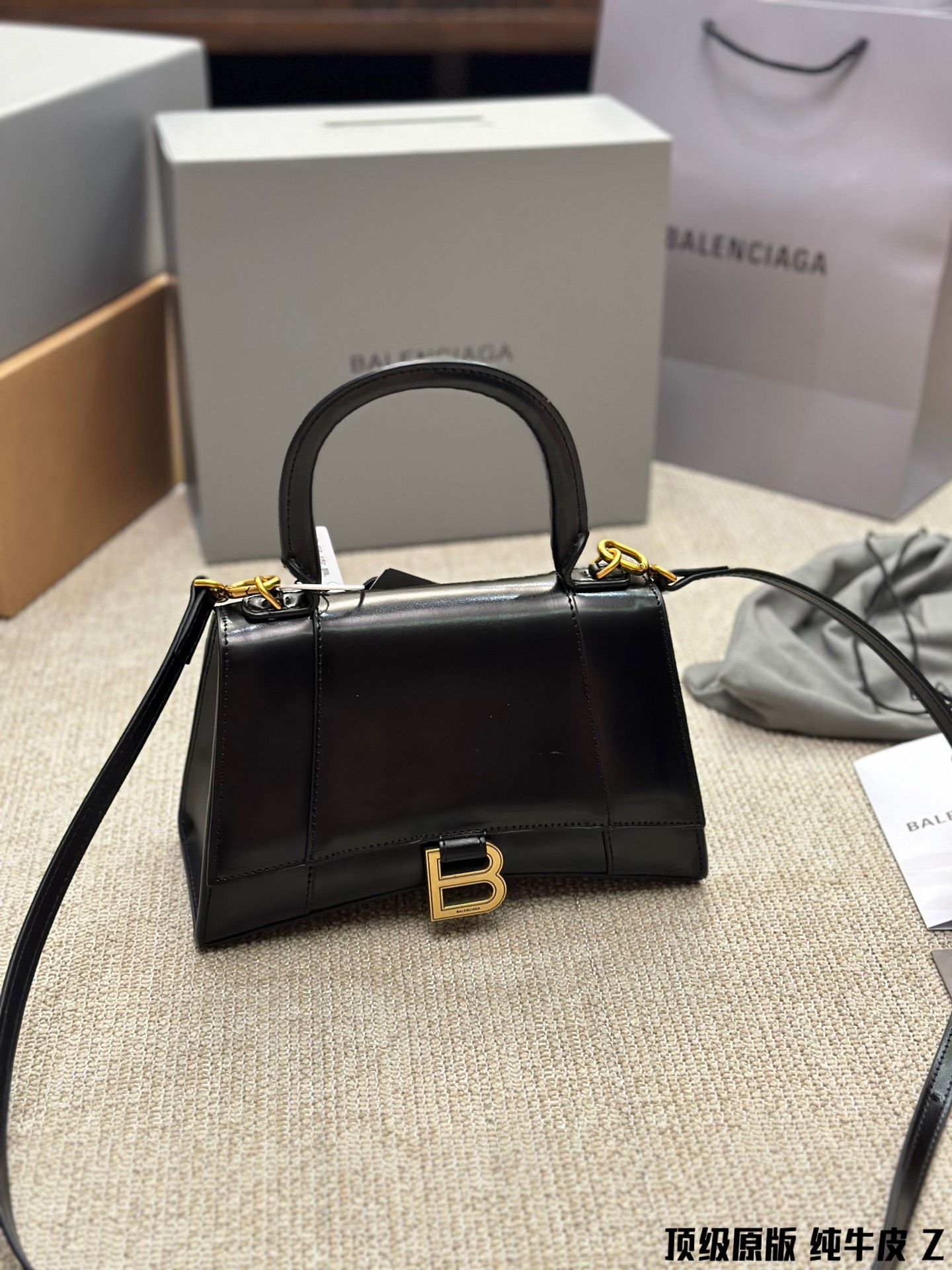 Balen hourglass xs new arrival bag