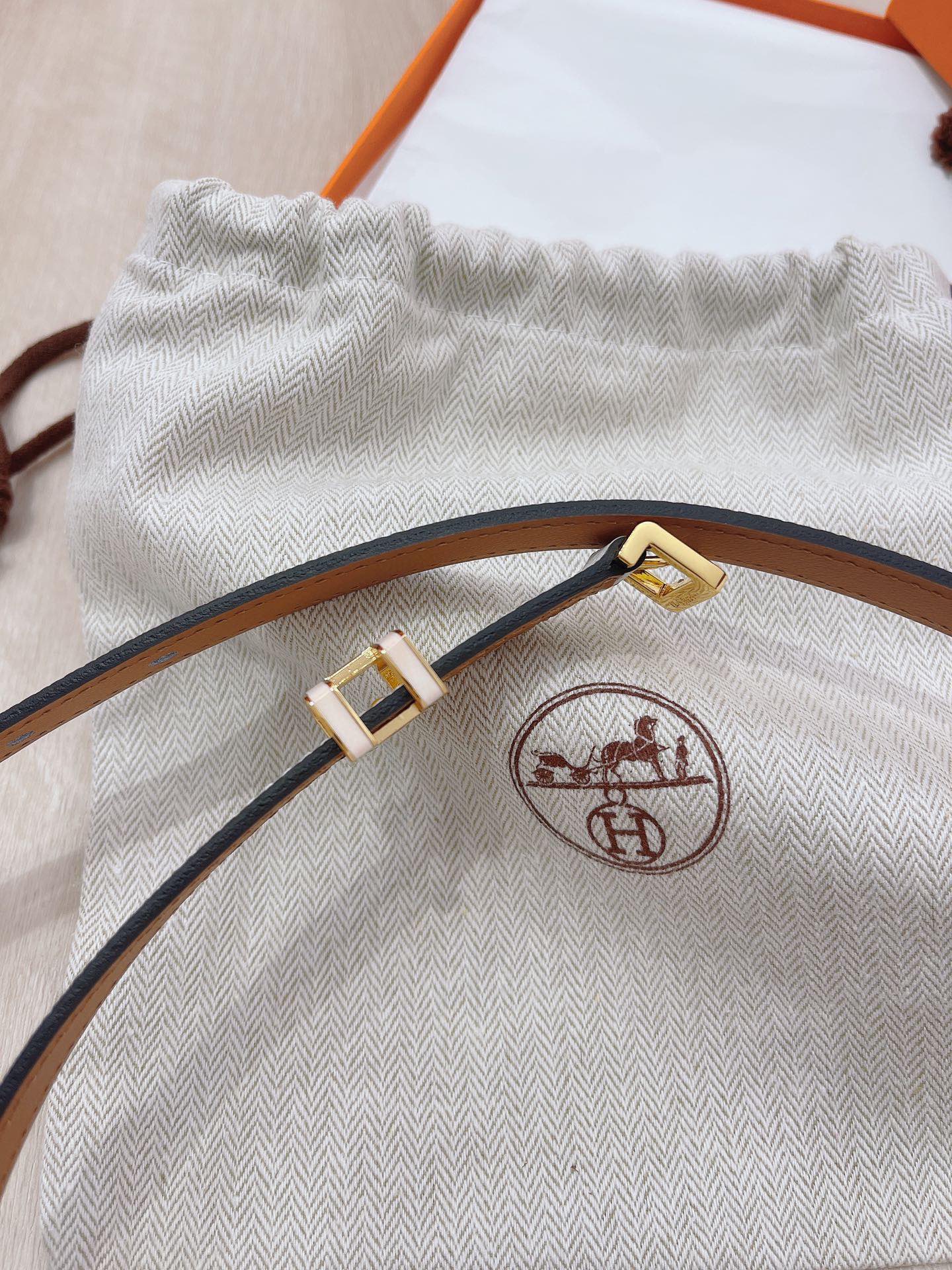 Hermes Womens Belt 0006 Width 1.3cm