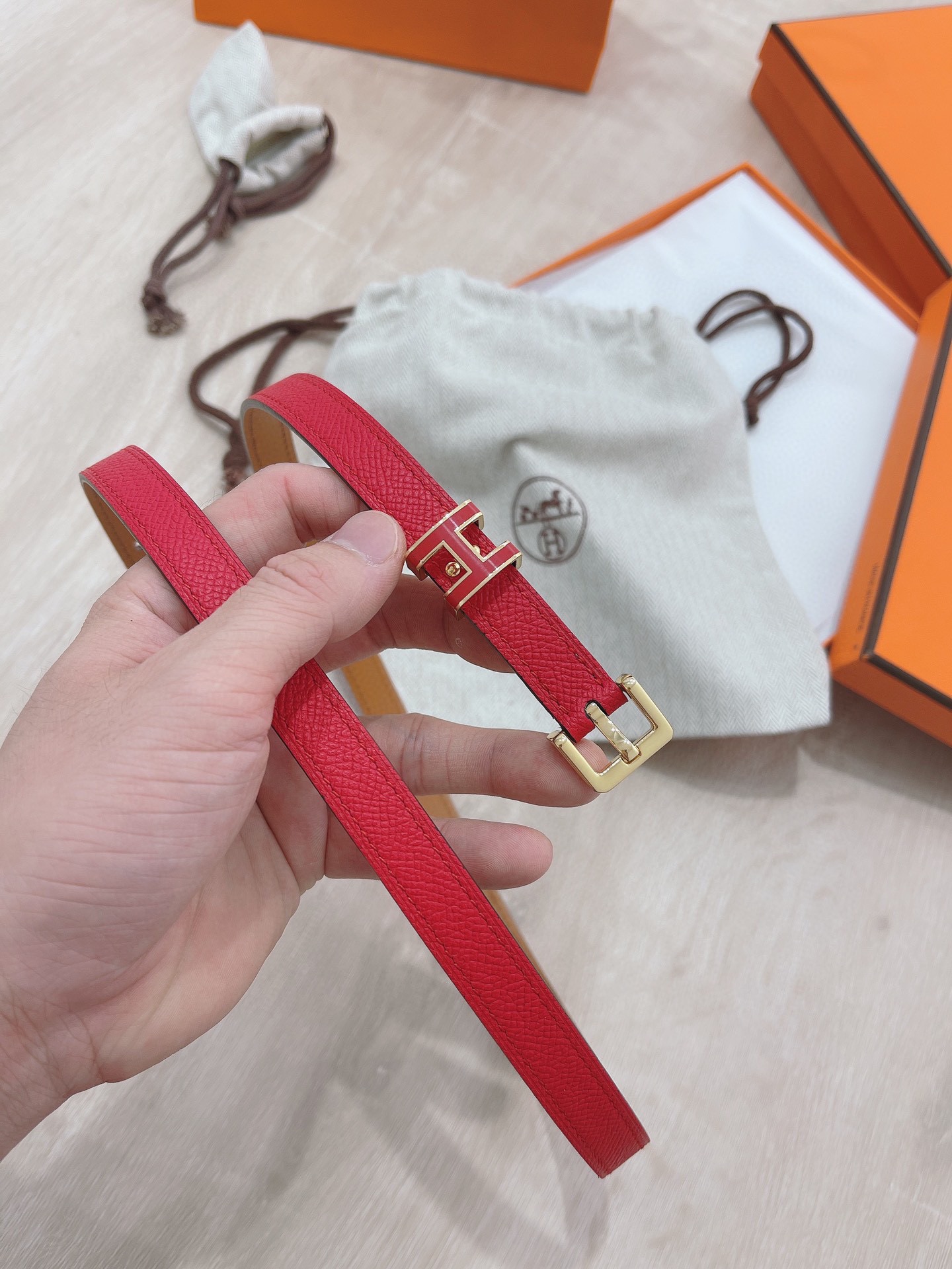 Hermes Womens Belt 0004 Width 1.3cm