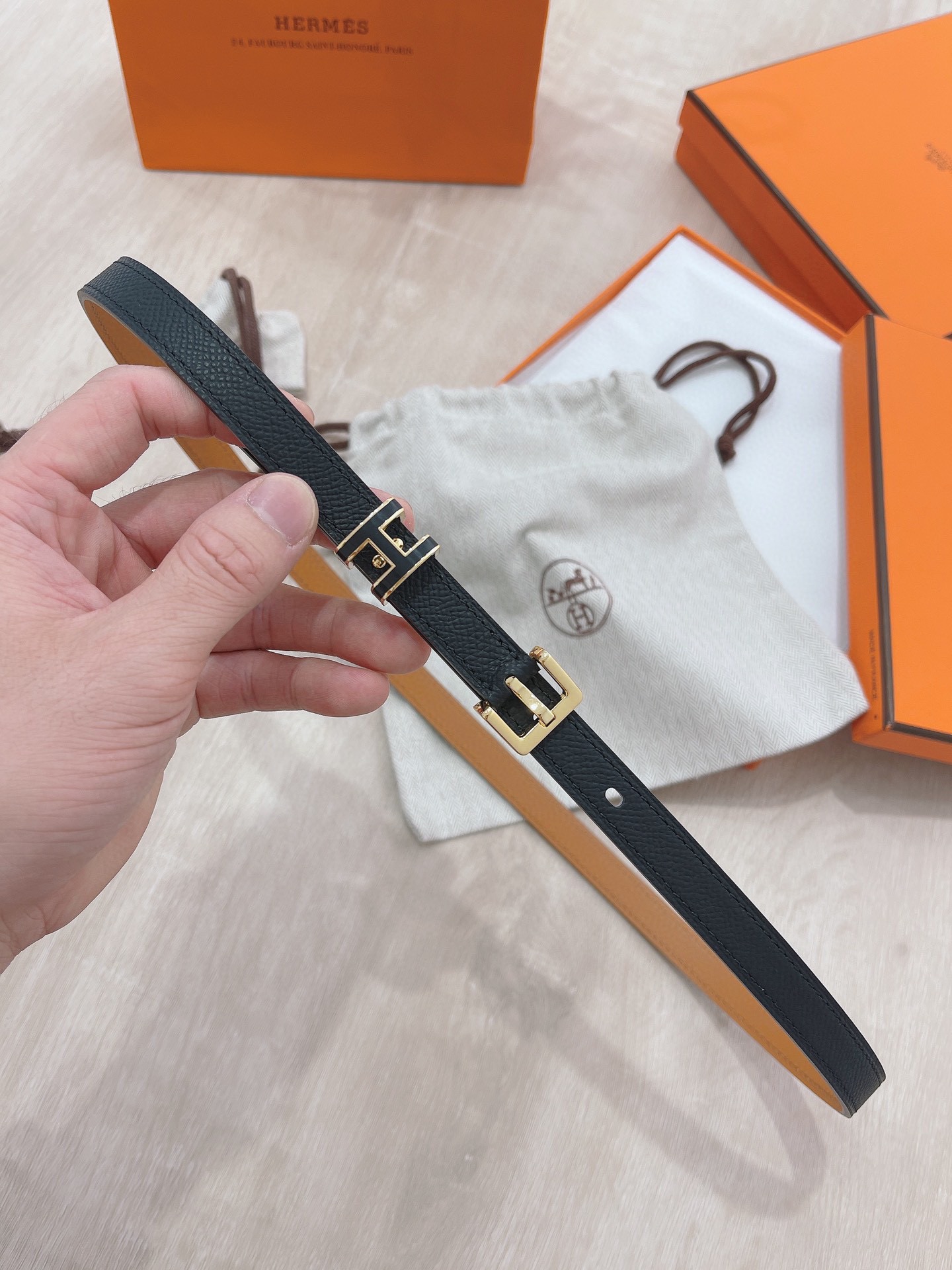 Hermes Womens Belt 0002 Width 1.3cm