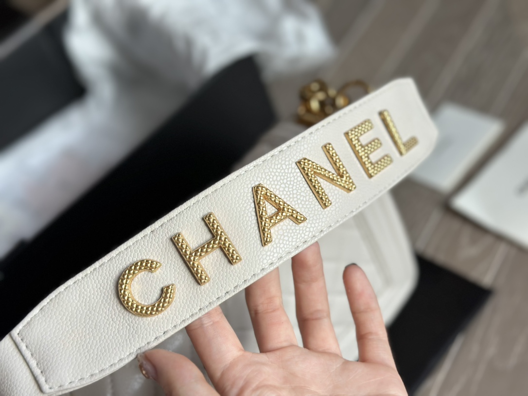 CC  leboy20ss 25*15cm Caviar leather