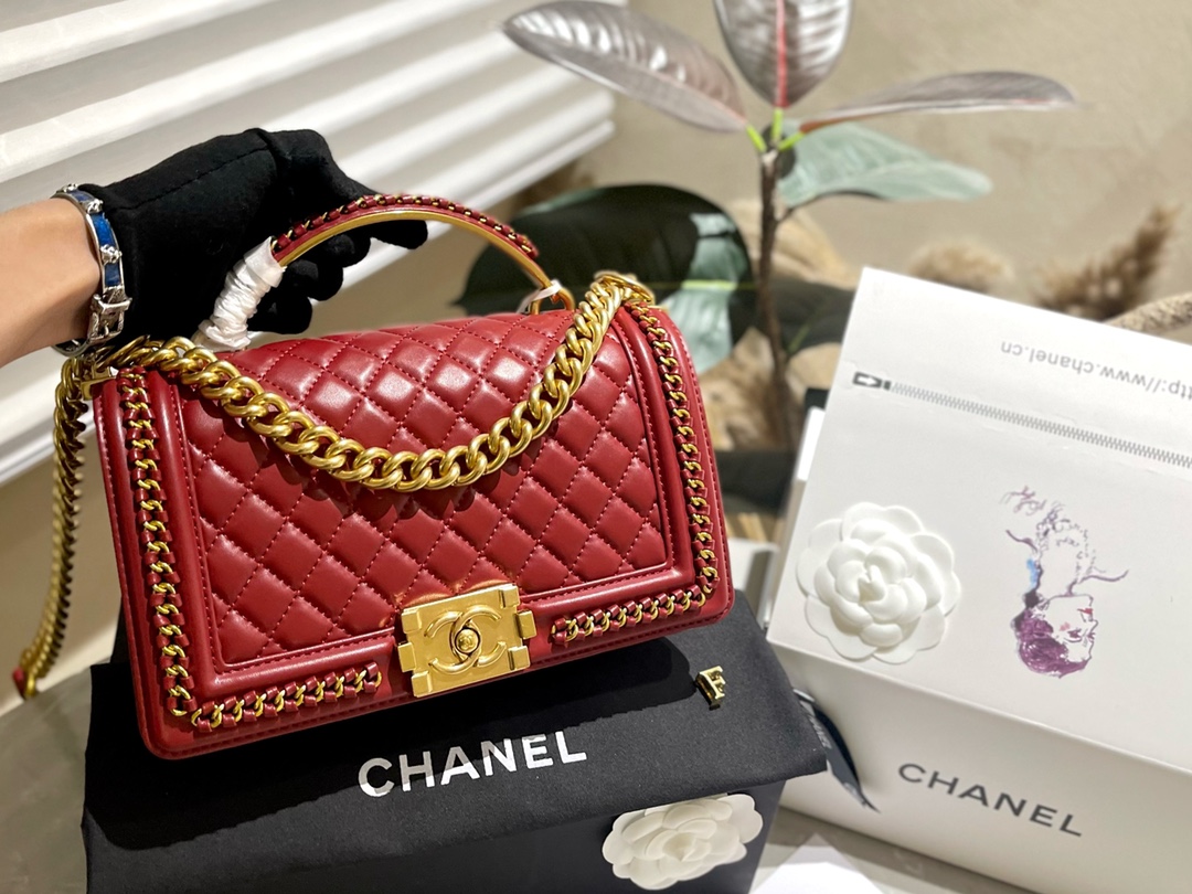 CC  Leboy 25*15cm smooth leather