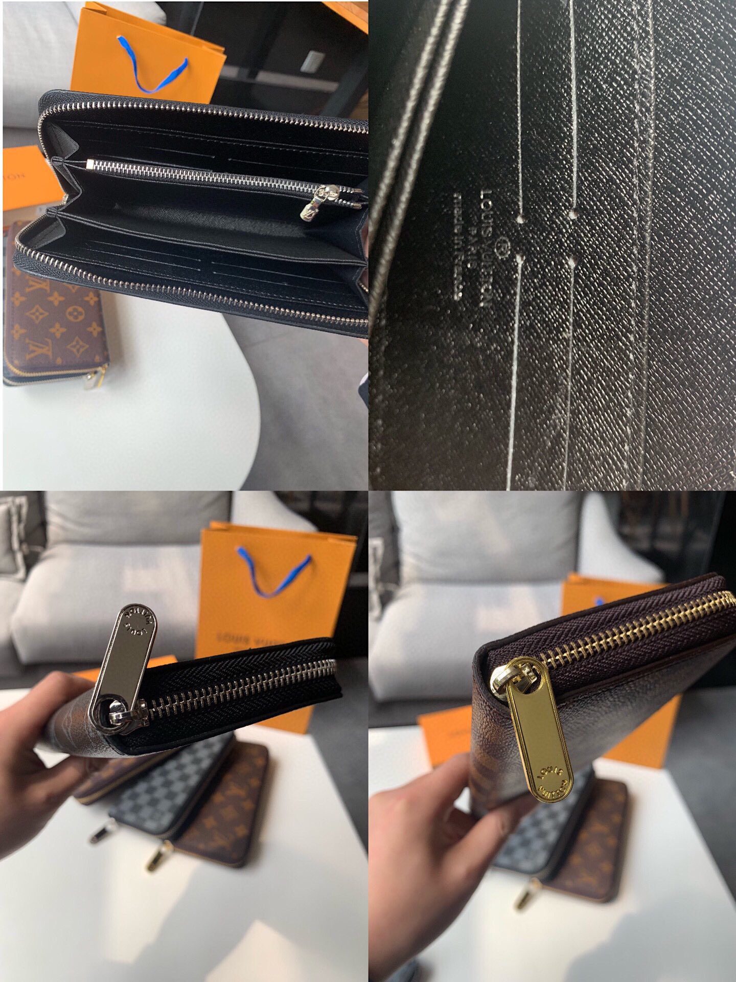 LOUIS new arrival man's wallet size: 19��10��1.5cm