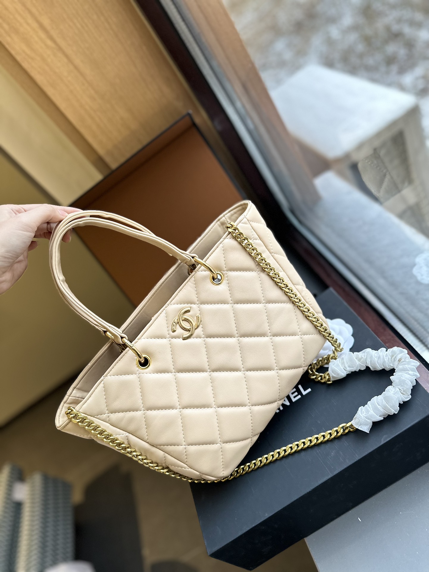 CC 23B new arrival tote bag size : 25 cm