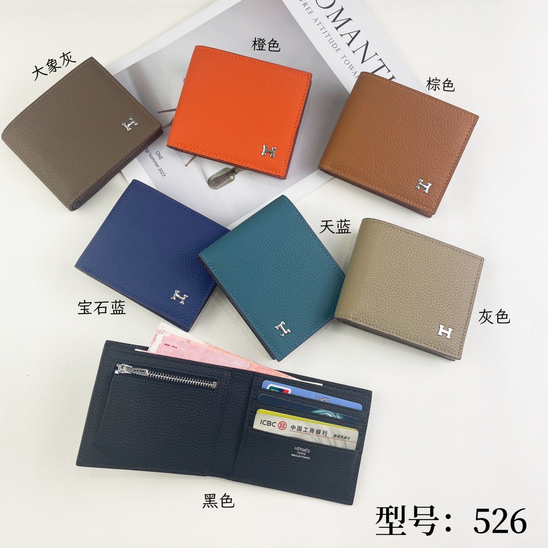 H Evercolor new arrival wallet size; 11 x 9.2 x 2.2 cm