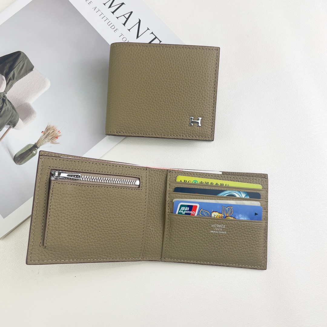 H Evercolor new arrival wallet size; 11 x 9.2 x 2.2 cm