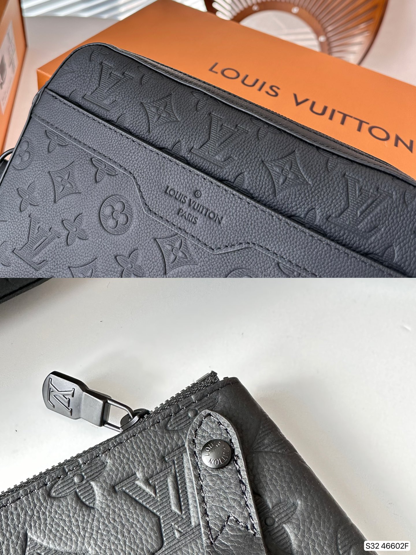 L men bag 46602F size: 25*19 cm