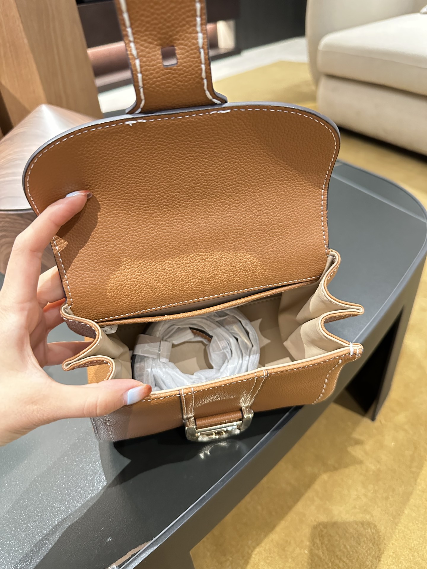 Delv Brillant Mini hand made bag size: 20 cm