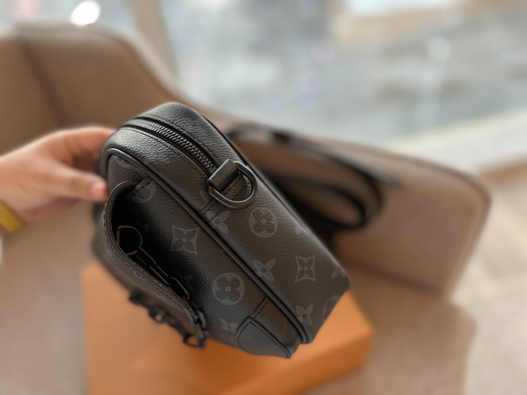 L steamer trunk men bag 25*18cm