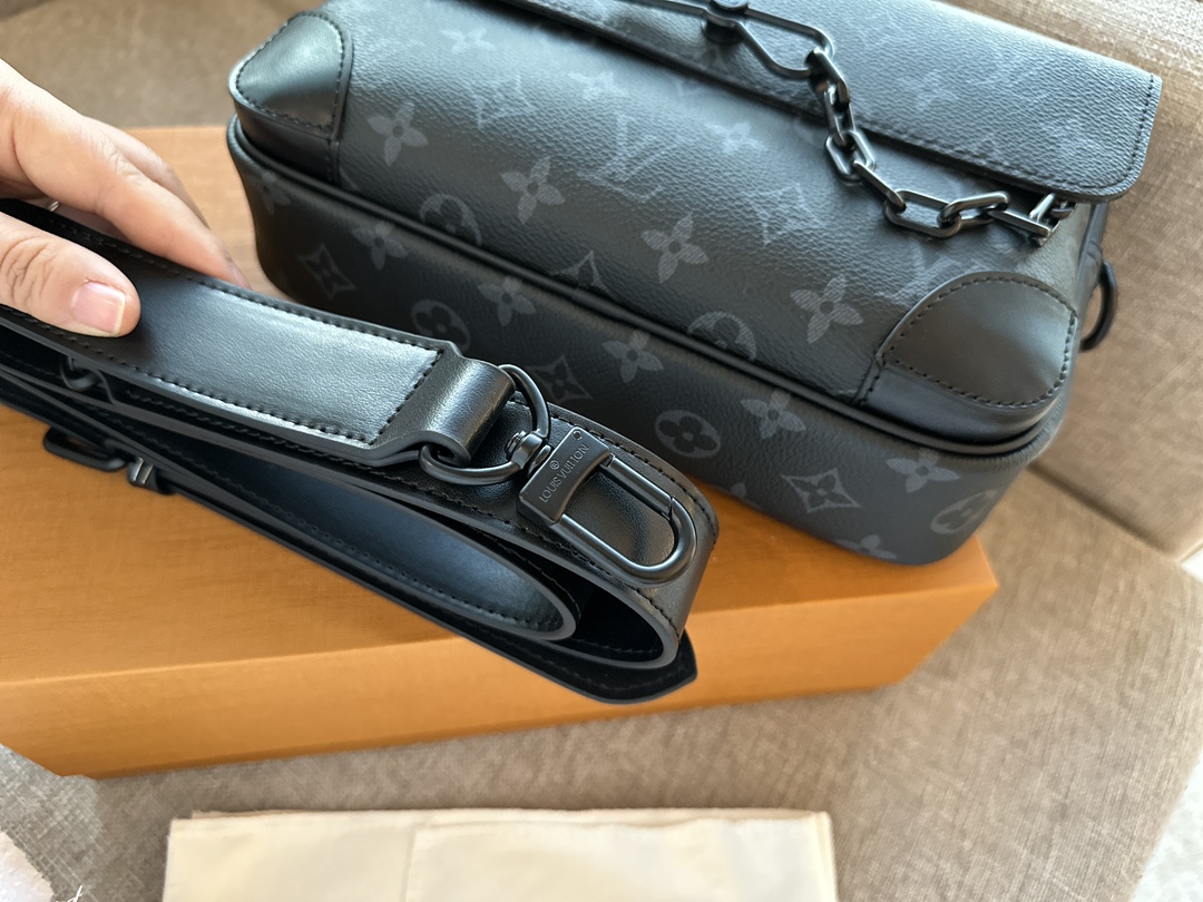 L steamer trunk men bag 25*18cm