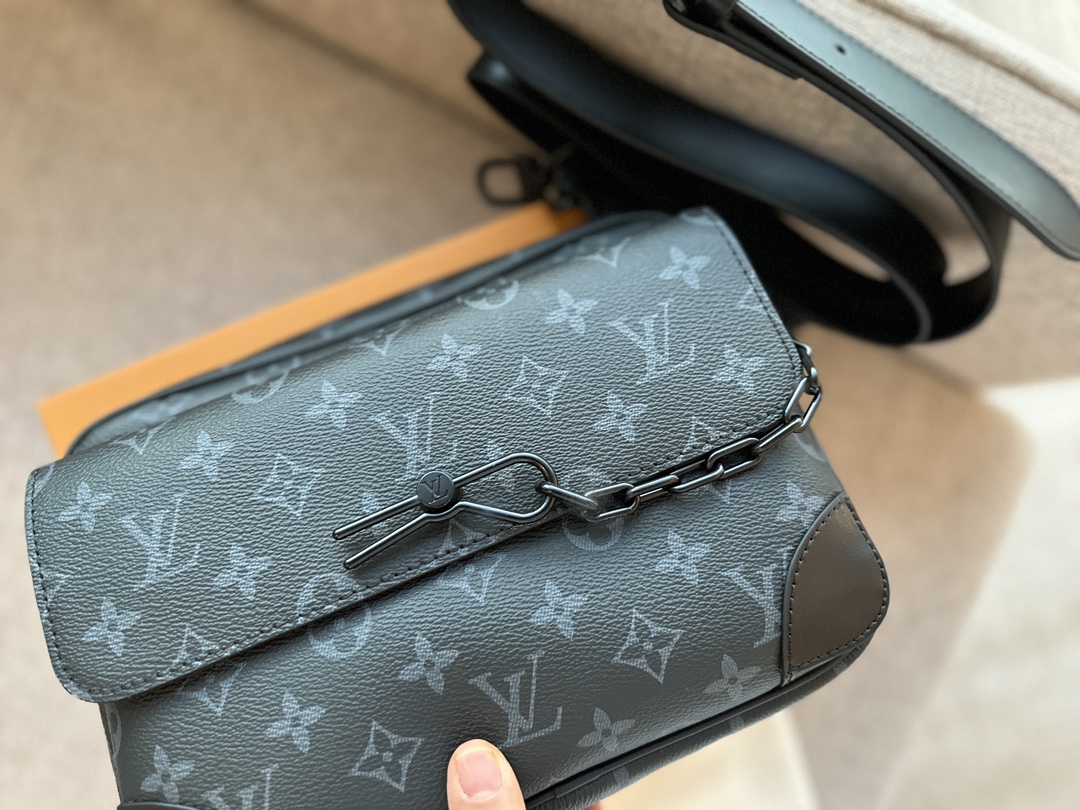 L steamer trunk men bag 25*18cm