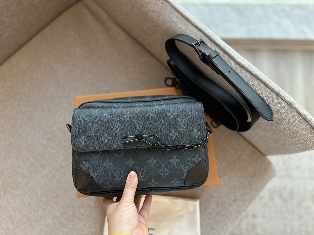 L steamer trunk men bag 25*18cm