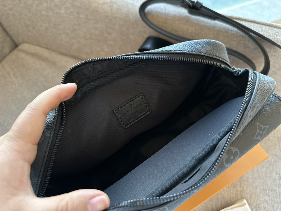 L steamer trunk men bag 25*18cm