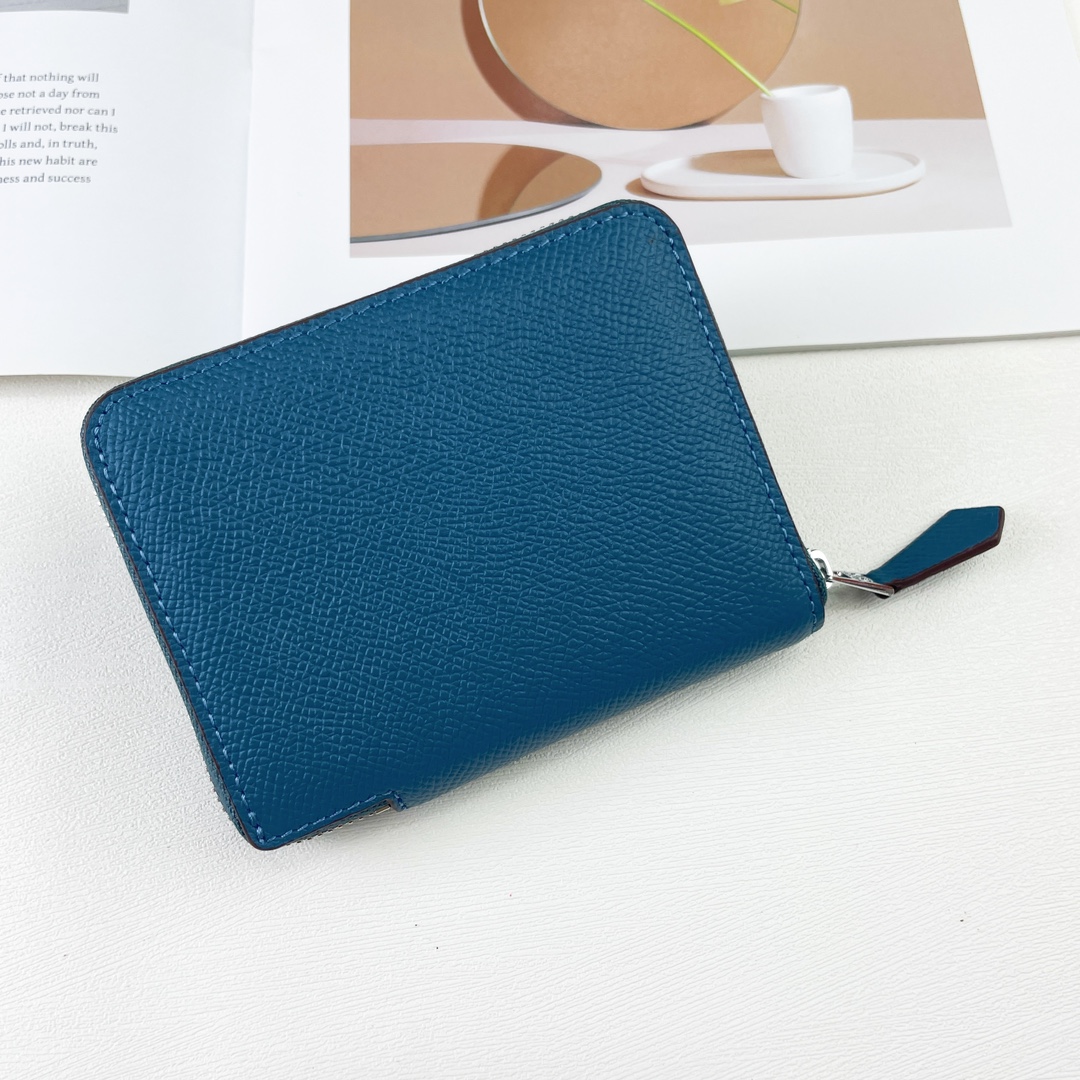 H Silk’in Empson-Barenia leather wallets size : 9.5 x 11.5 cm