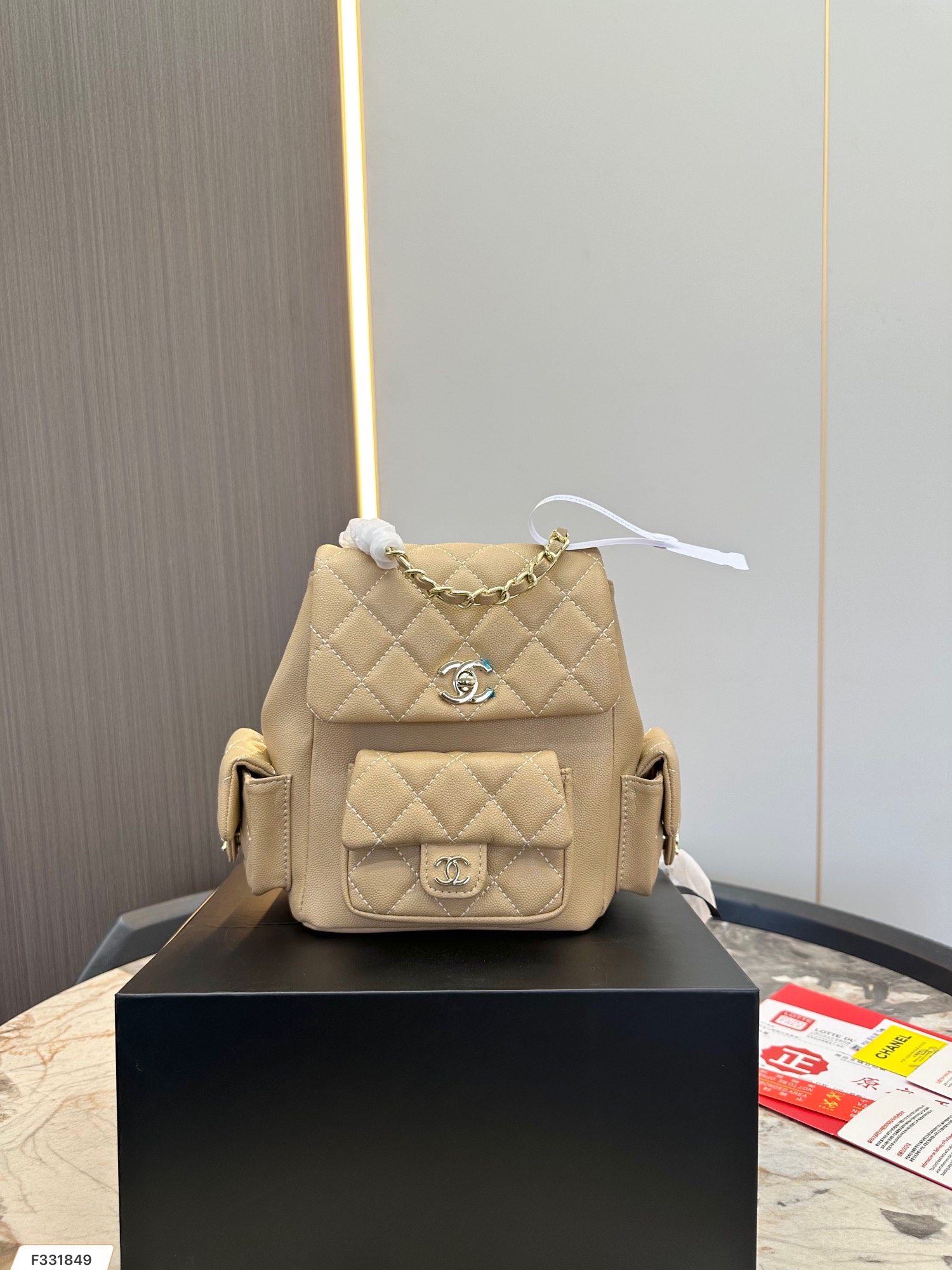 CC new arrival backpack size :20* 21 cm