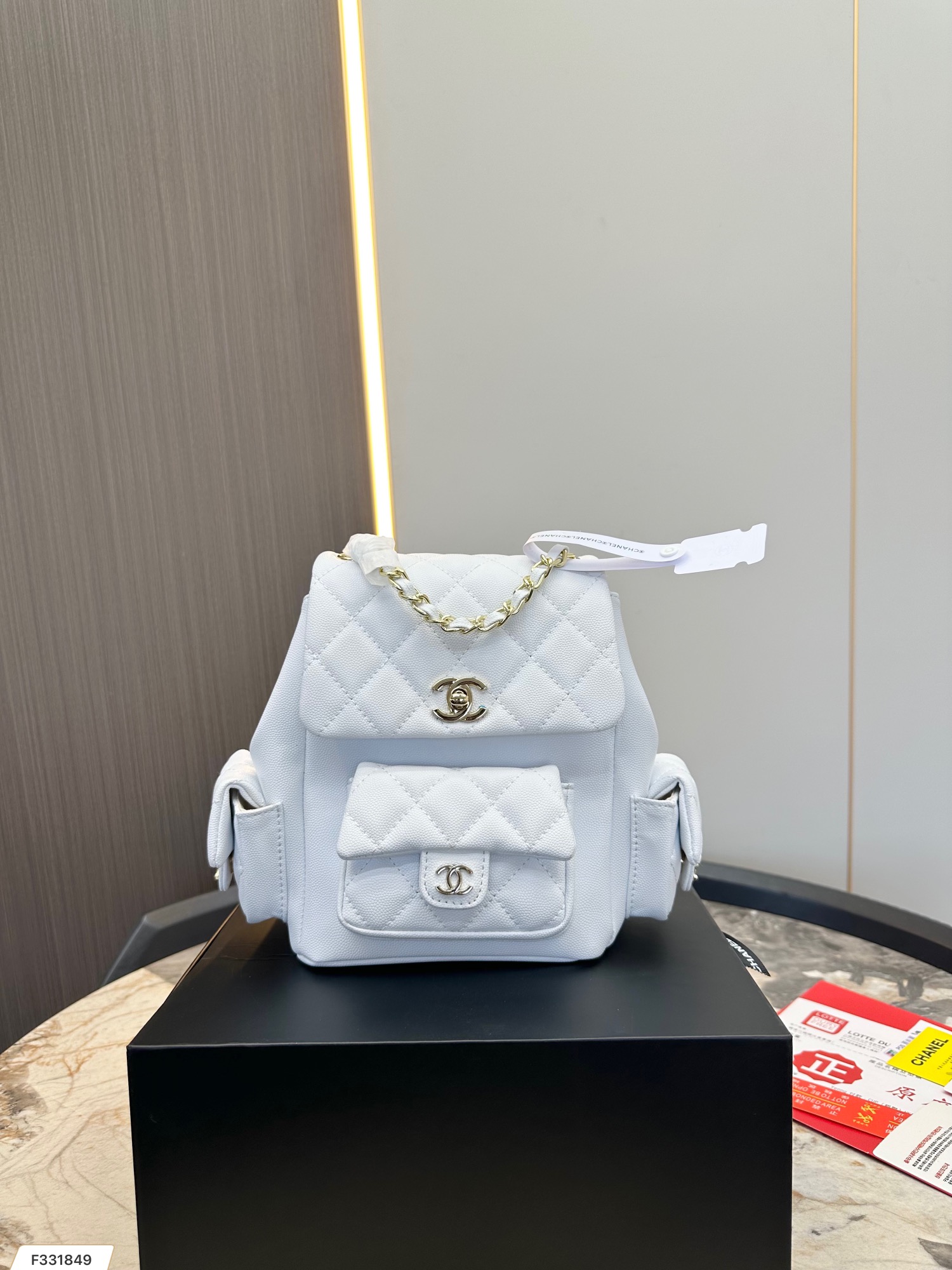 CC new arrival backpack size :20* 21 cm