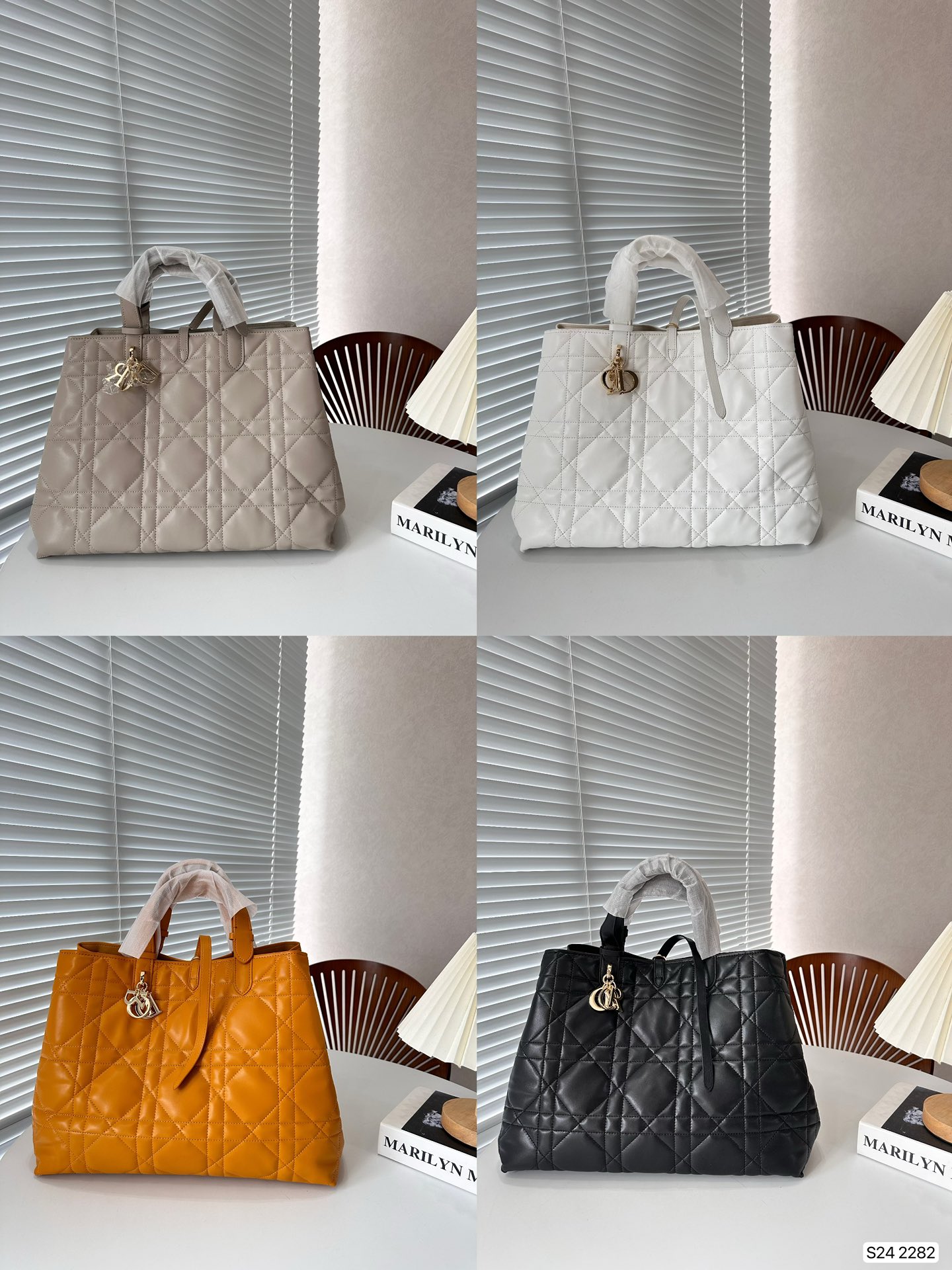 D DIOR TOUJOURS new arrival tote bag size: 34 * 27 cm