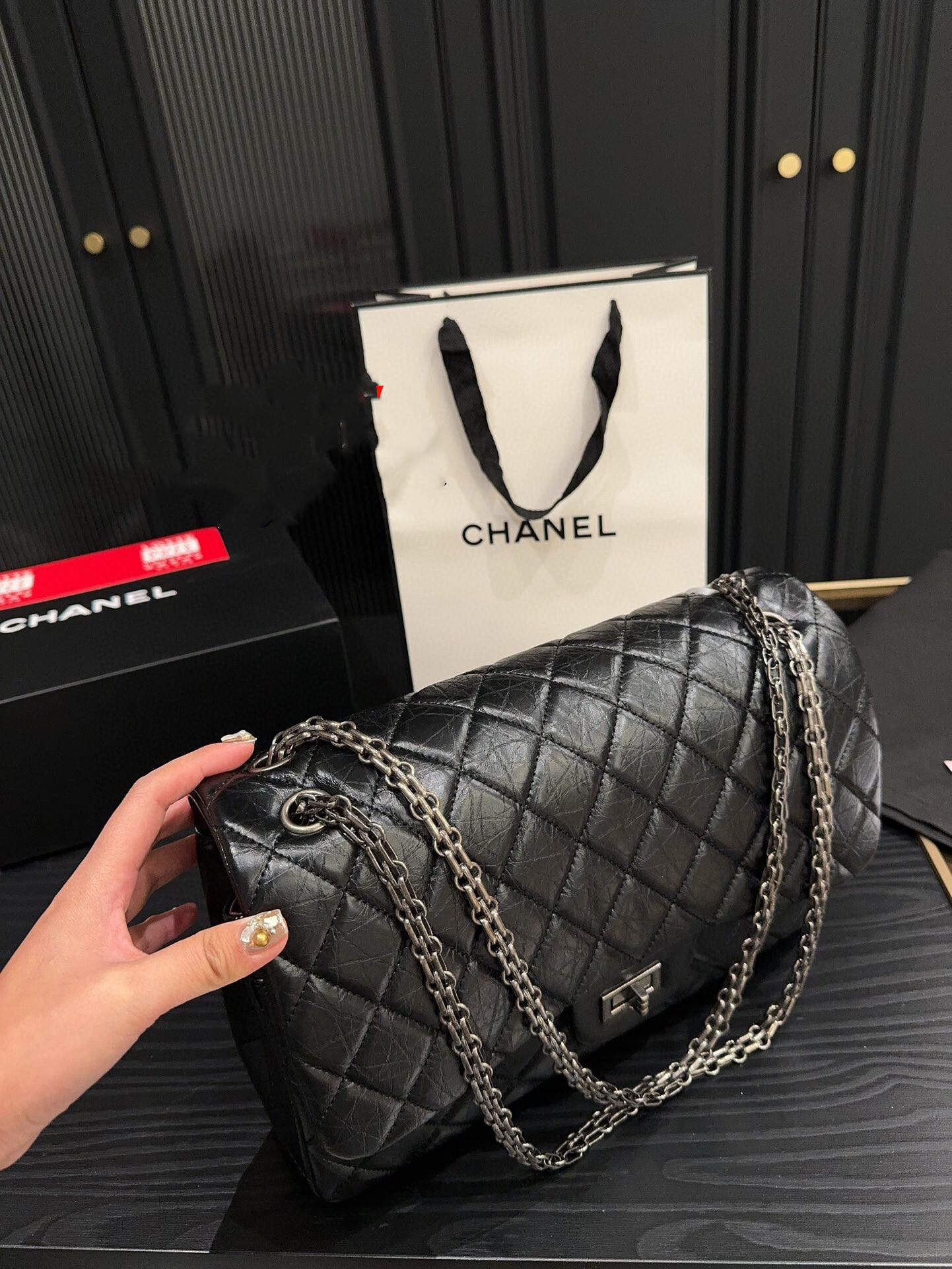 Cc new arrival 2.55 bag size: 30*28 cm