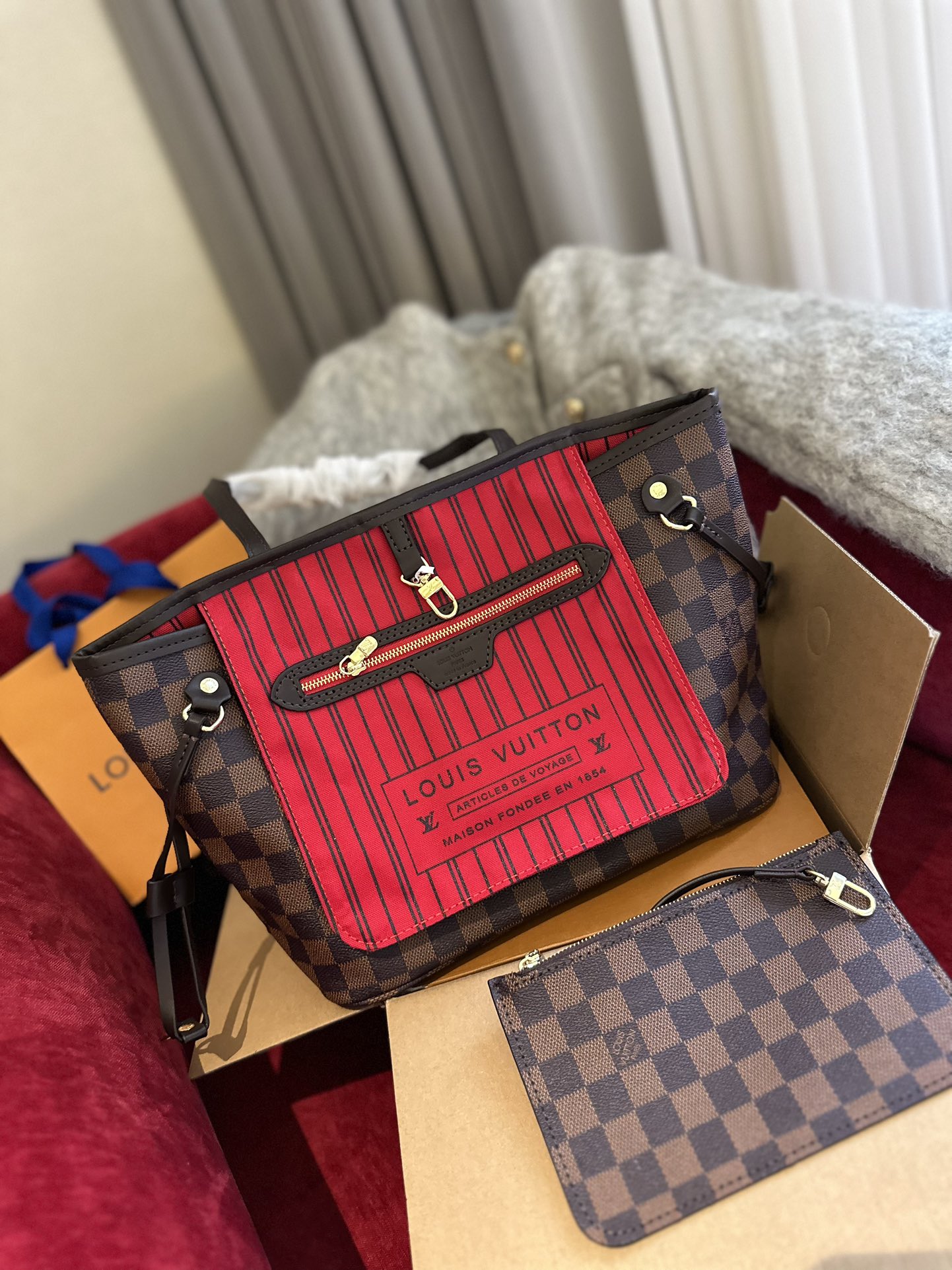 Louis neverfull new arrival small size : 29 cm