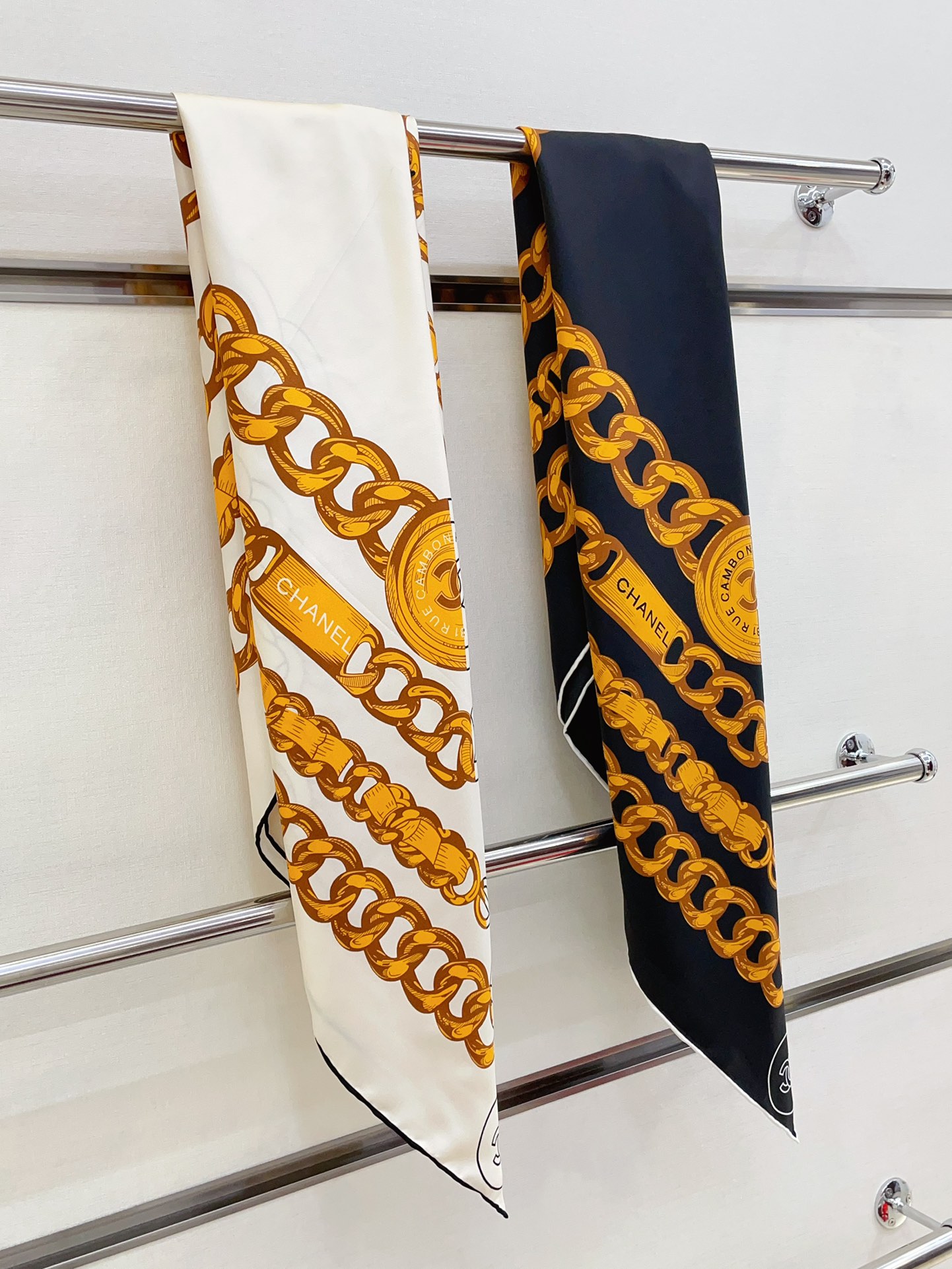 cc new arrival silk scarf size: 90*90 cm