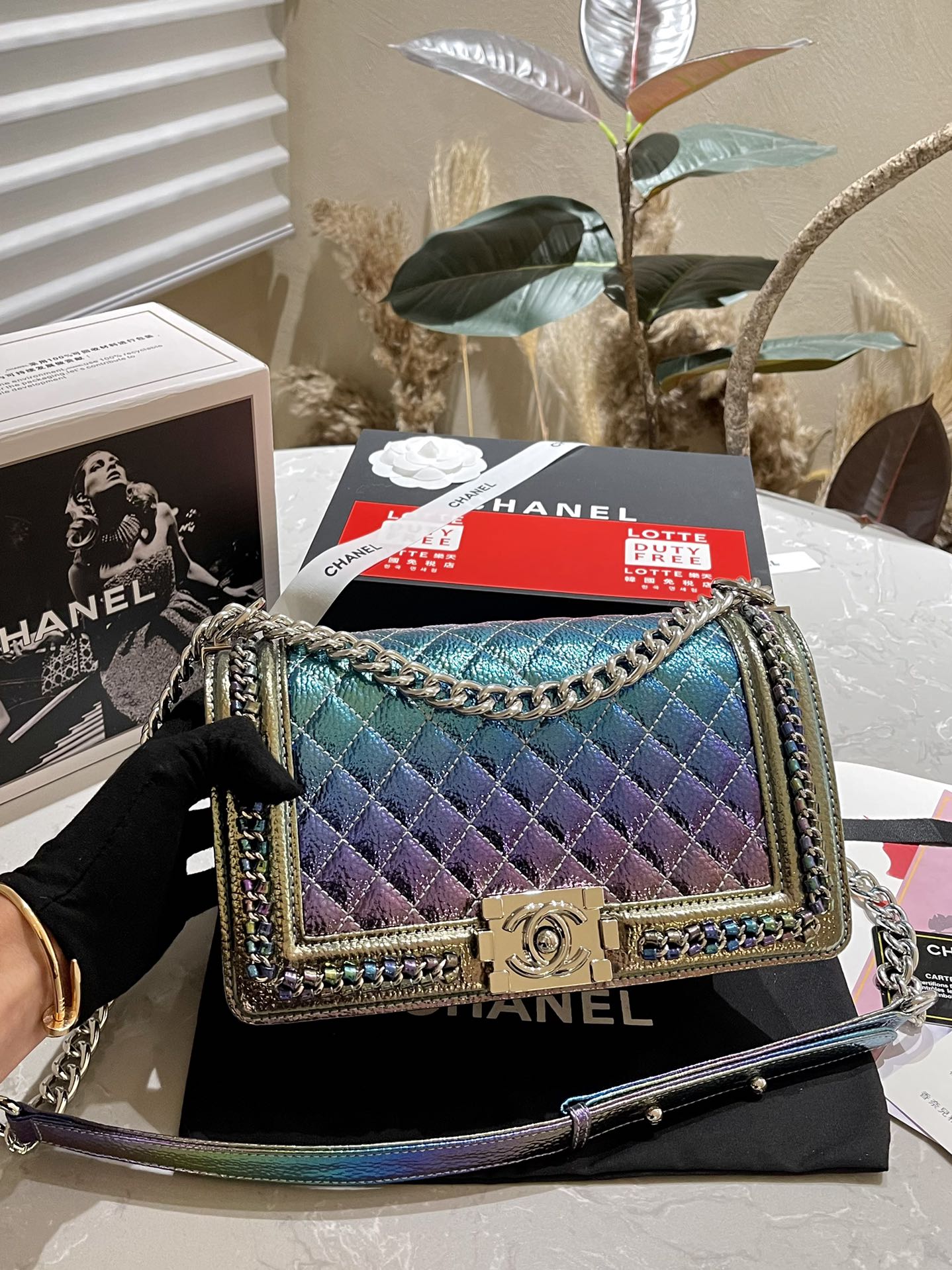 CC Leboy new arrival Colorful bag size 26 * 15cm